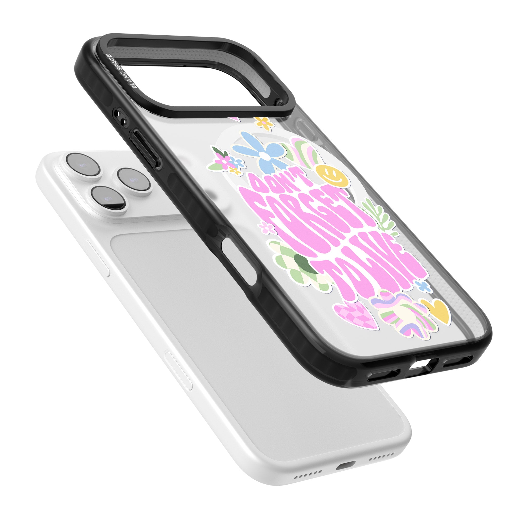 Don'T Forget To Live iPhone 17 Pro Impact Pro Black Phone Case Colours