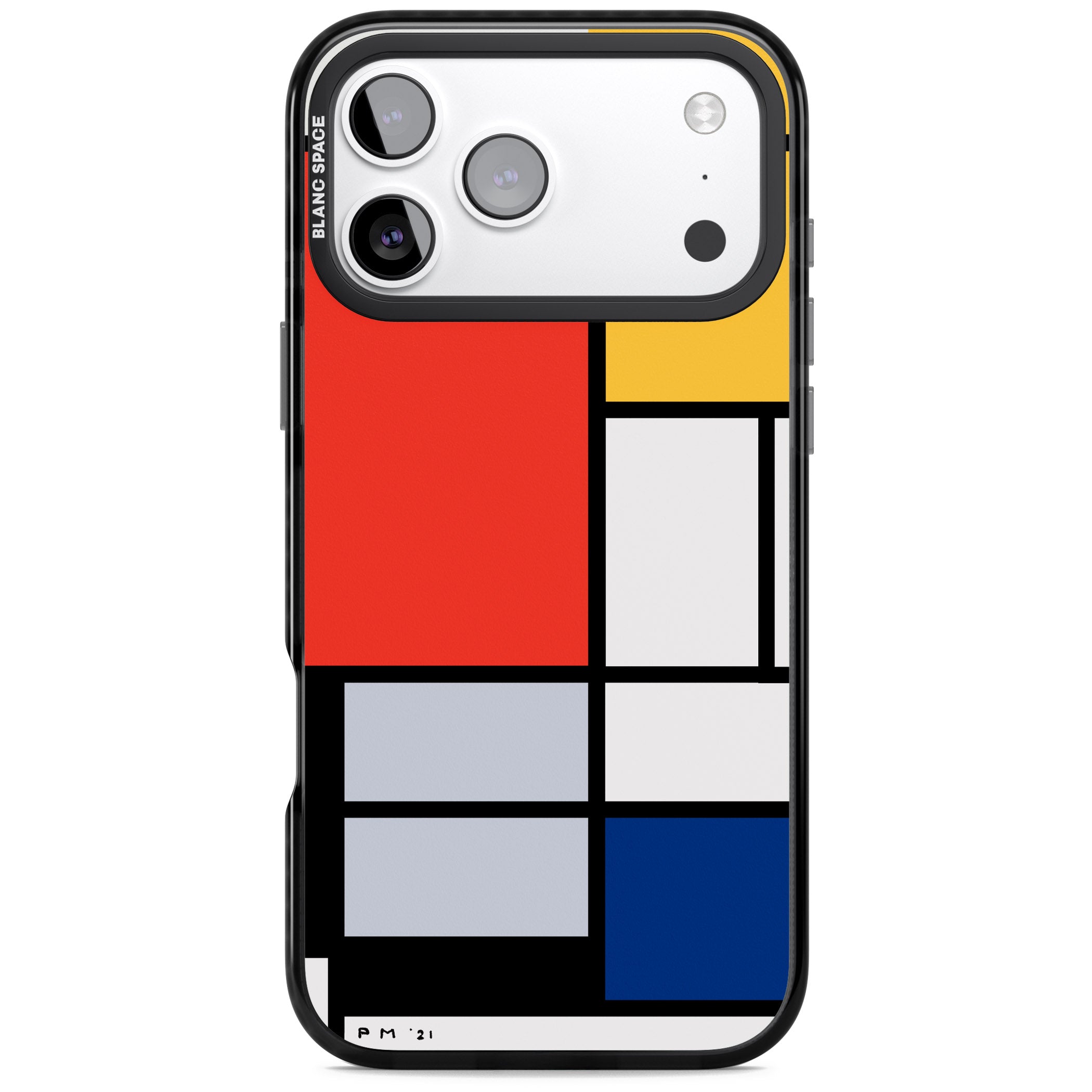 Piet Mondrian'S Composition iPhone 17 Pro Impact Pro Black Phone Case