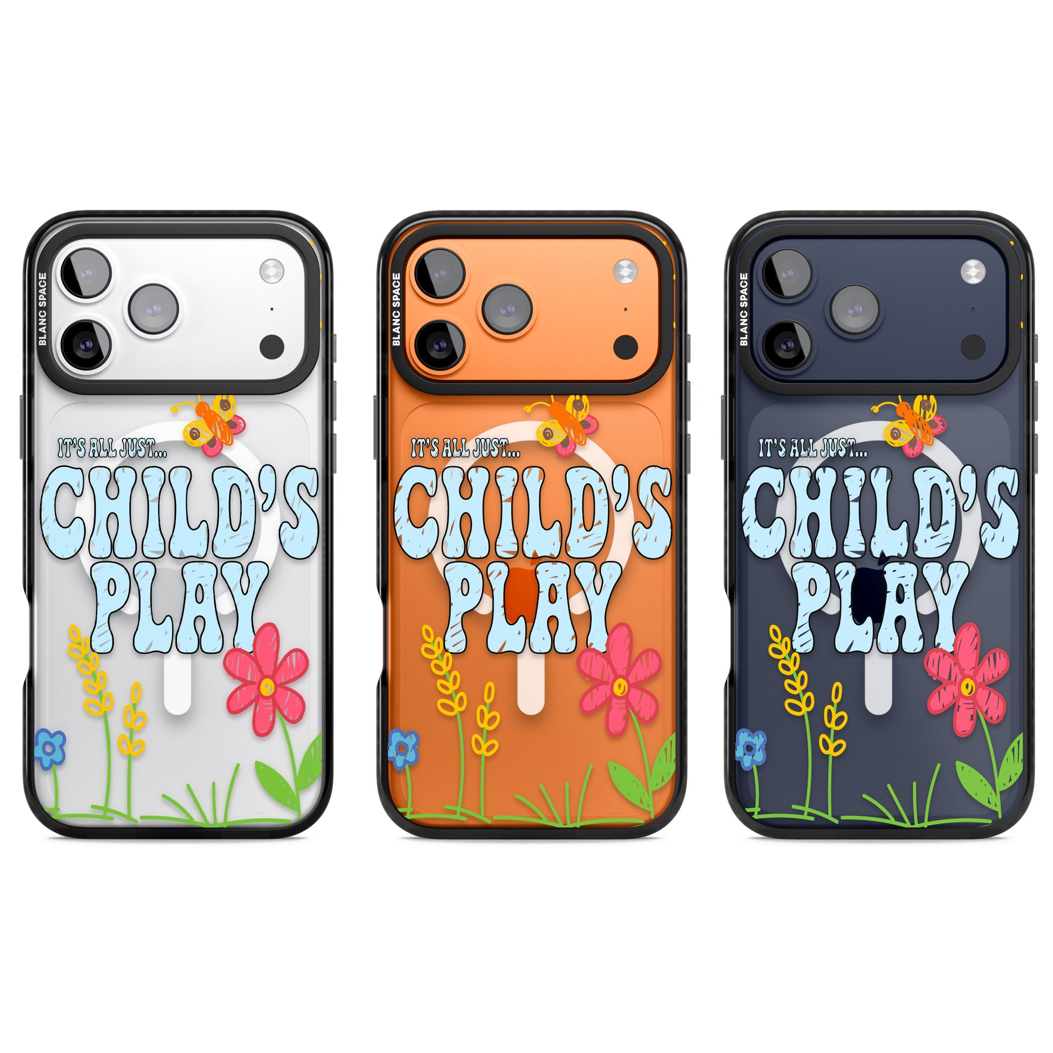 Child'S Play iPhone 17 Pro Impact Pro Black Phone Case APT Impact Protection