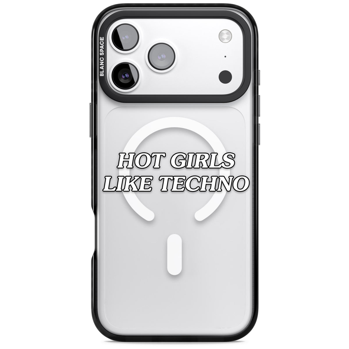 Teletech Phone Case Rave Hot Girls Like Techno Rave Aesthetic iPhone Case | Blanc...