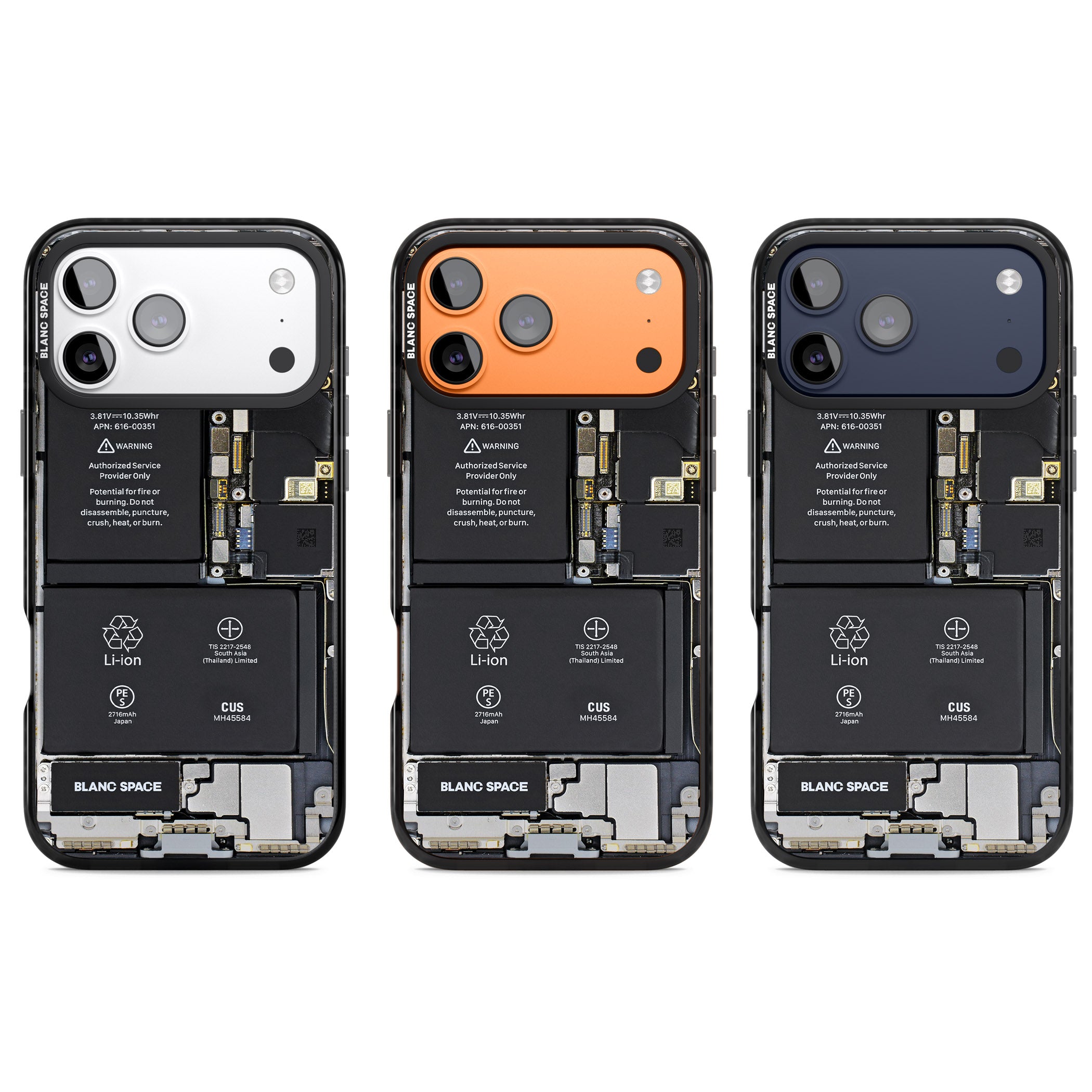 Circuit Board Standard iPhone 17 Pro Impact Pro Black Phone Case APT Impact Protection