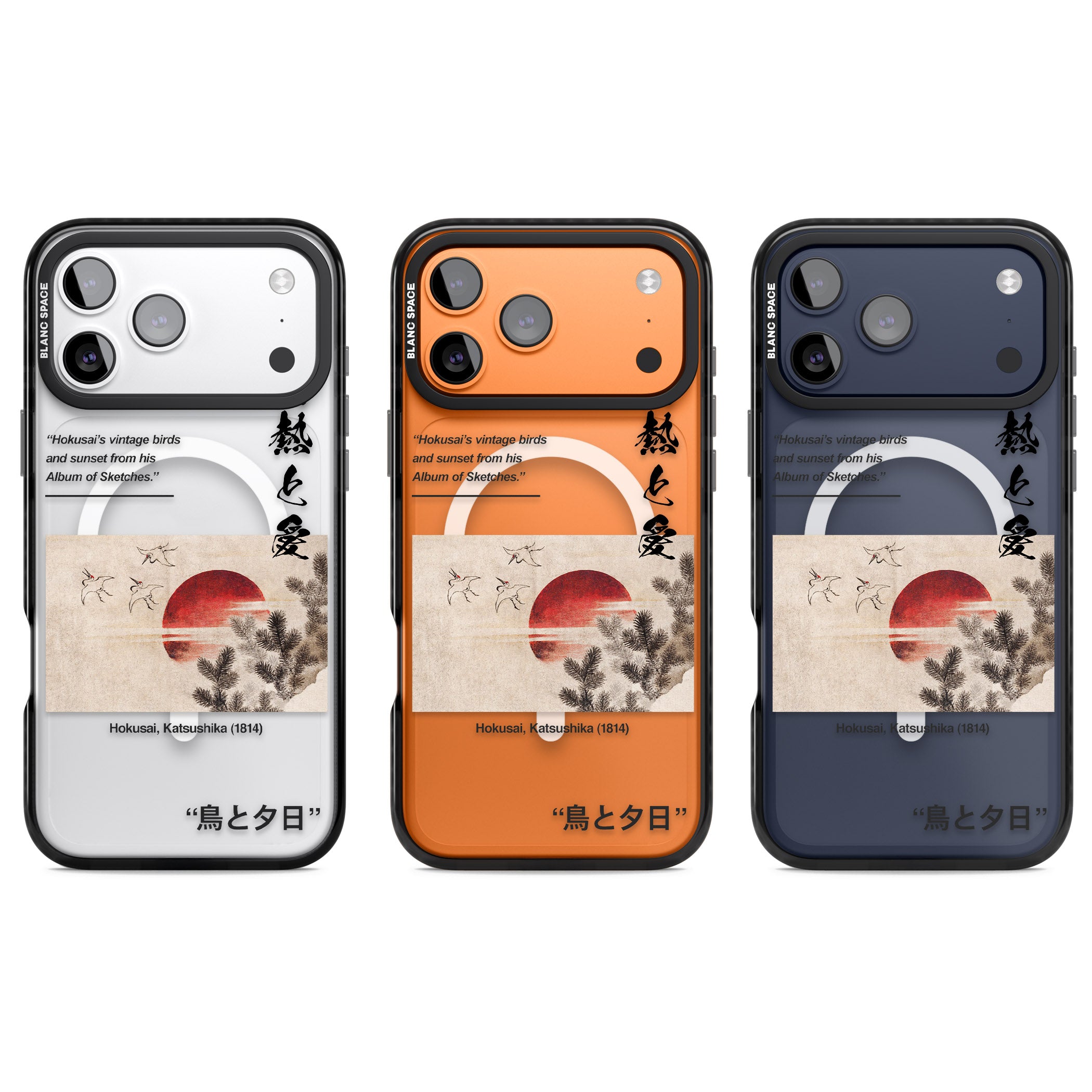 Birds And Sunset iPhone 17 Pro Impact Pro Black Phone Case APT Impact Protection