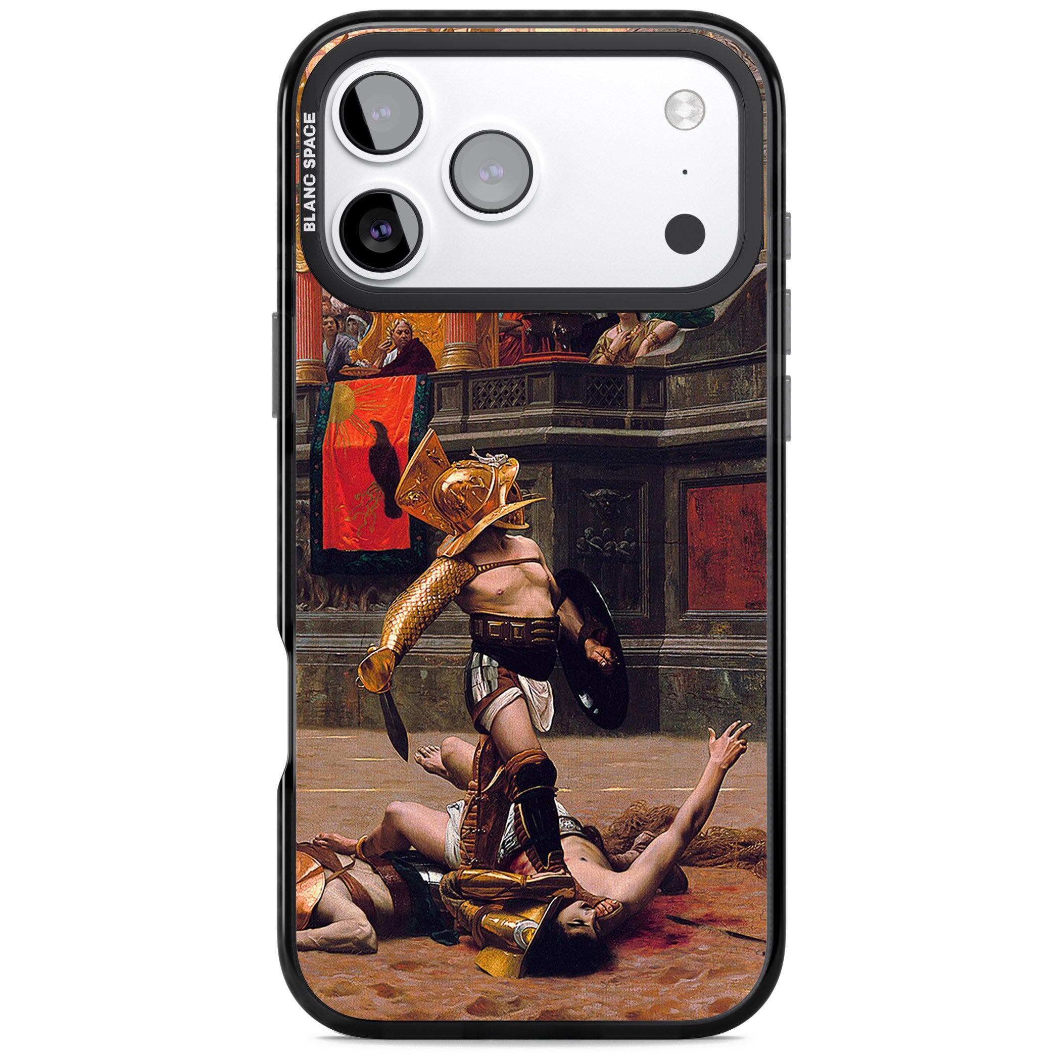 Pollice Verso iPhone 17 Pro Impact Pro Black Phone Case