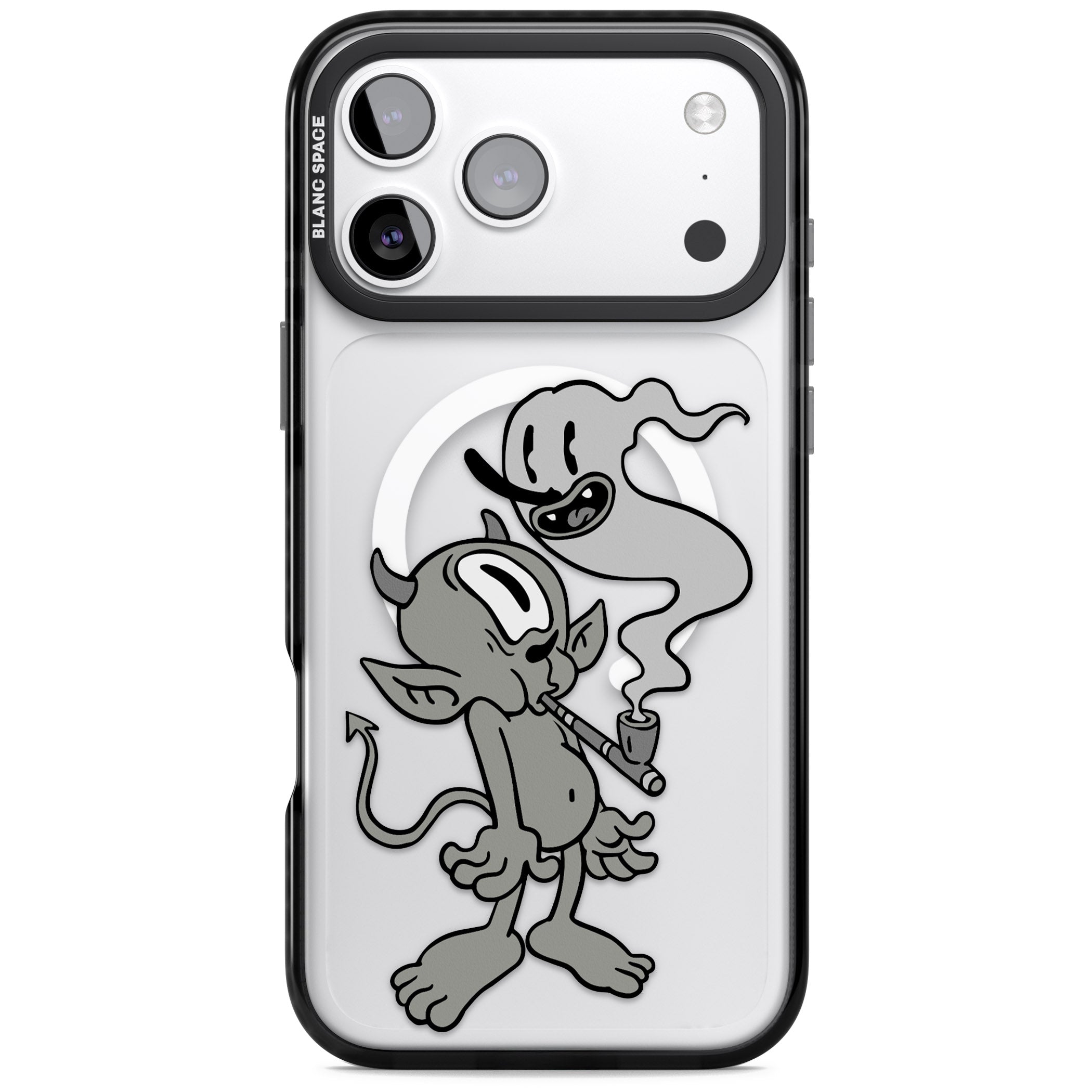 Pipe Goblin iPhone 17 Pro Impact Pro Black Phone Case