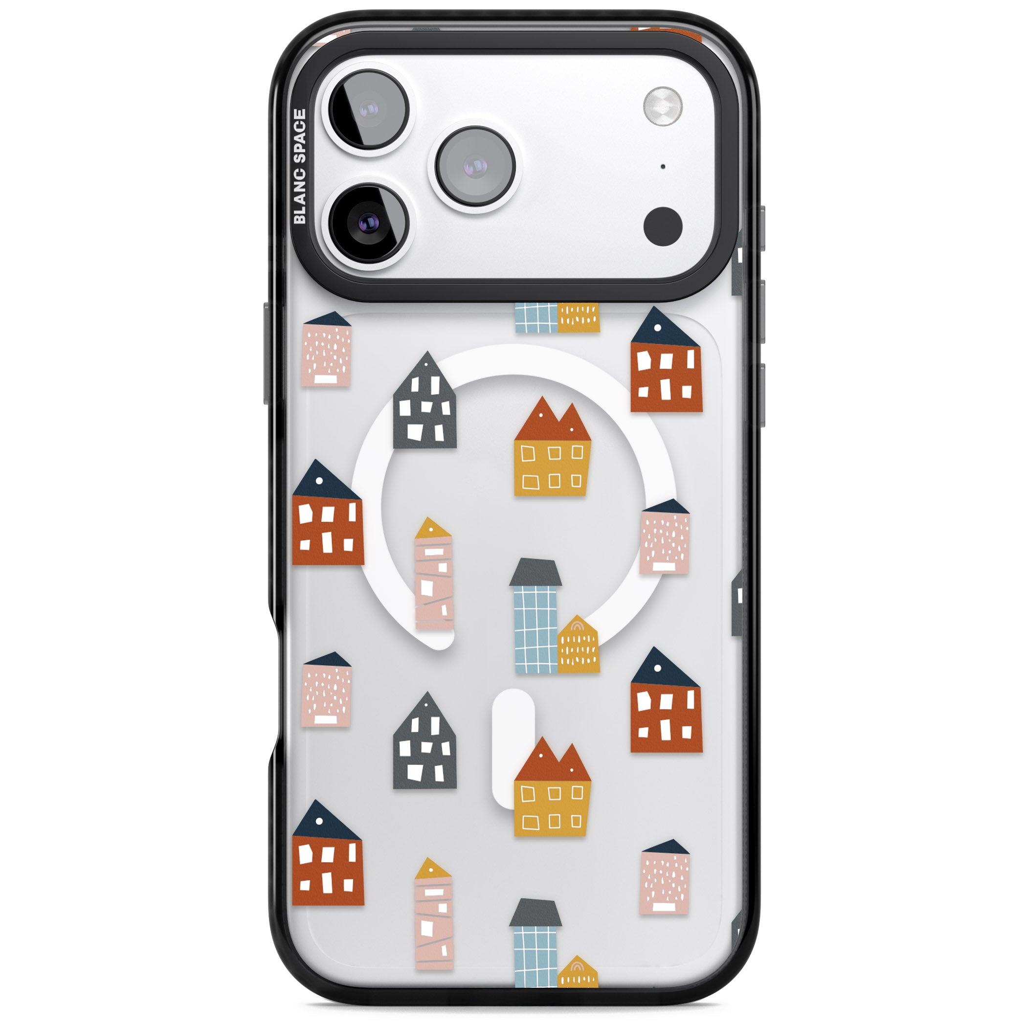 Scandi Village iPhone 17 Pro Impact Pro Black Phone Case