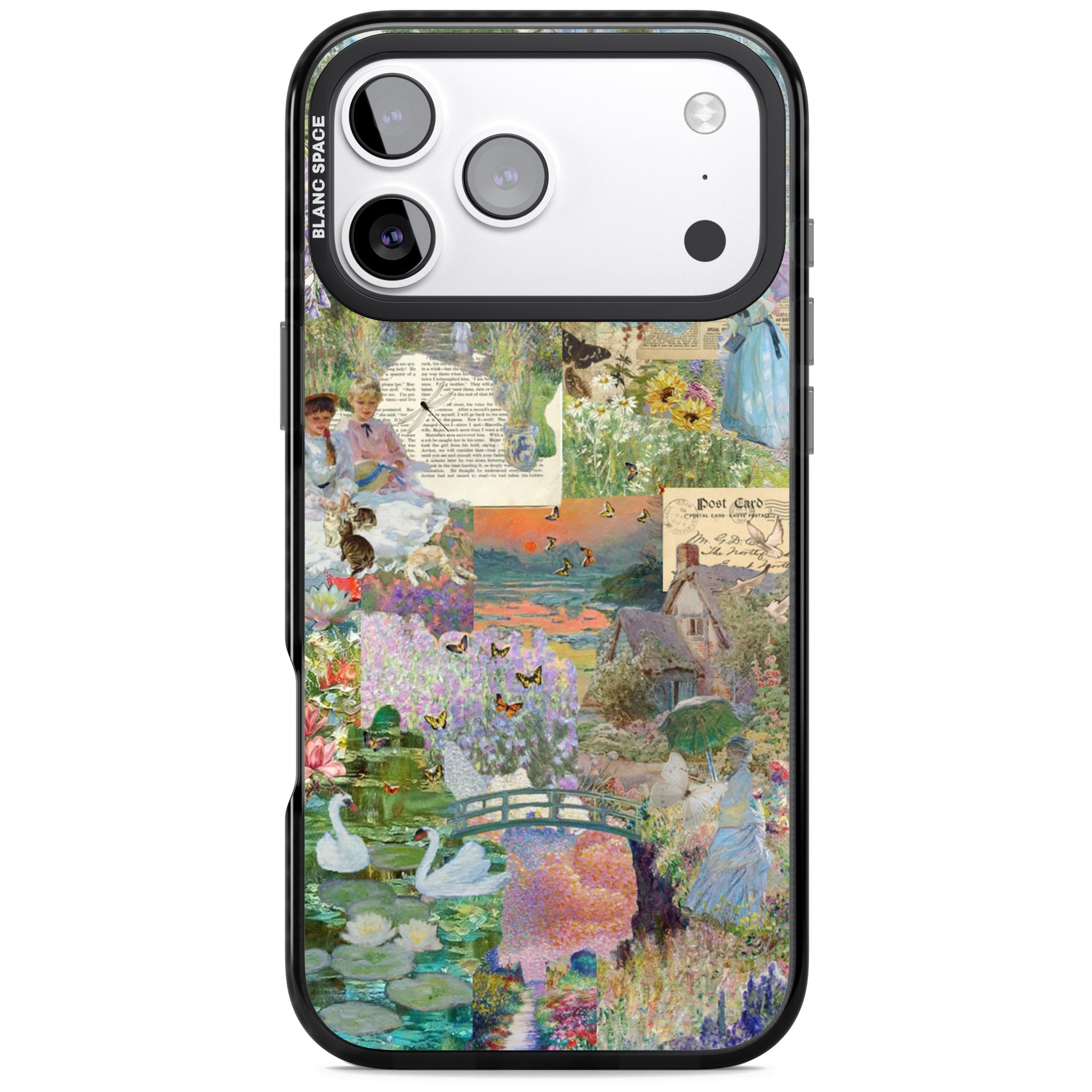 Artful Spring iPhone 17 Pro Impact Pro Black Phone Case