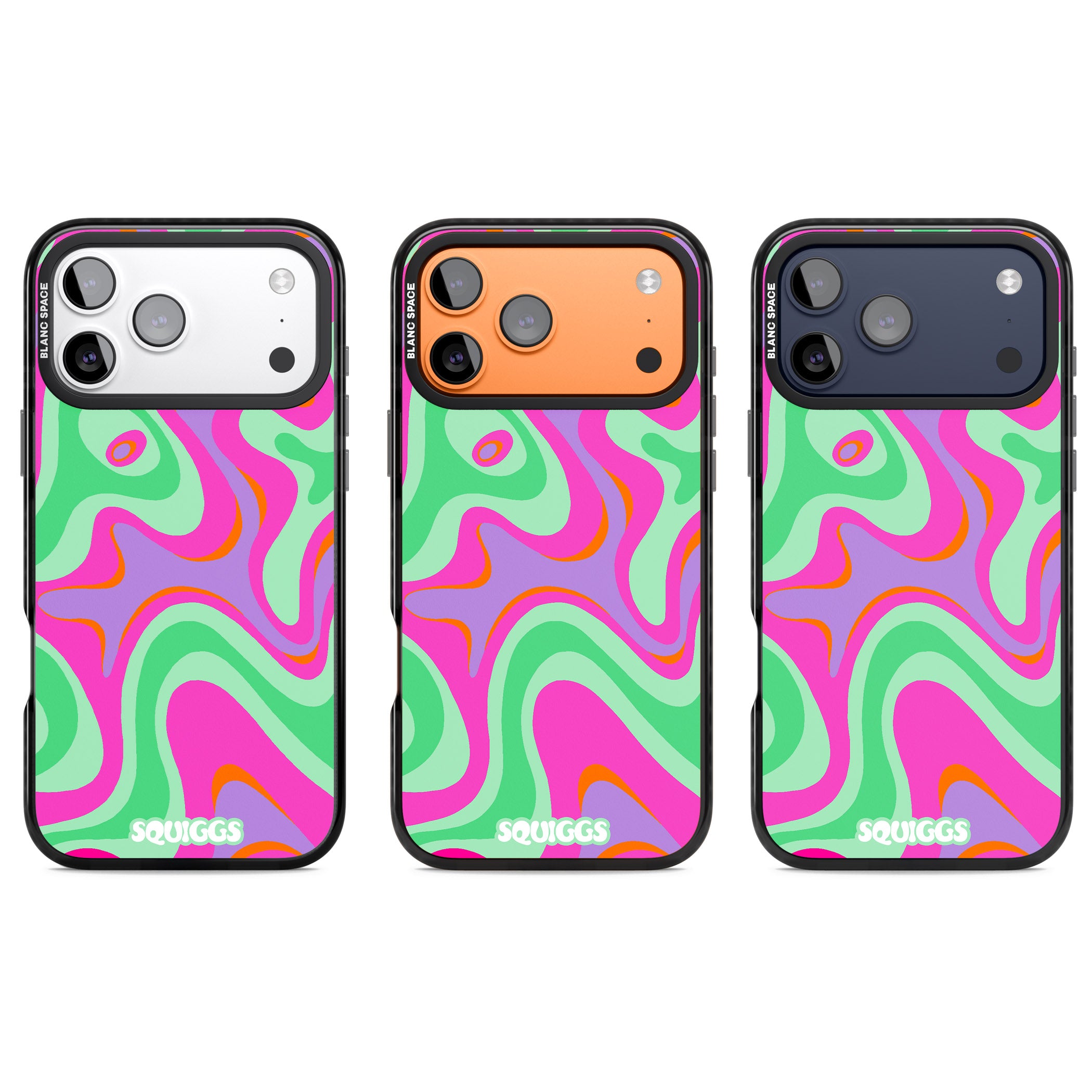 Pink Lava iPhone 17 Pro Impact Pro Black Phone Case APT Impact Protection