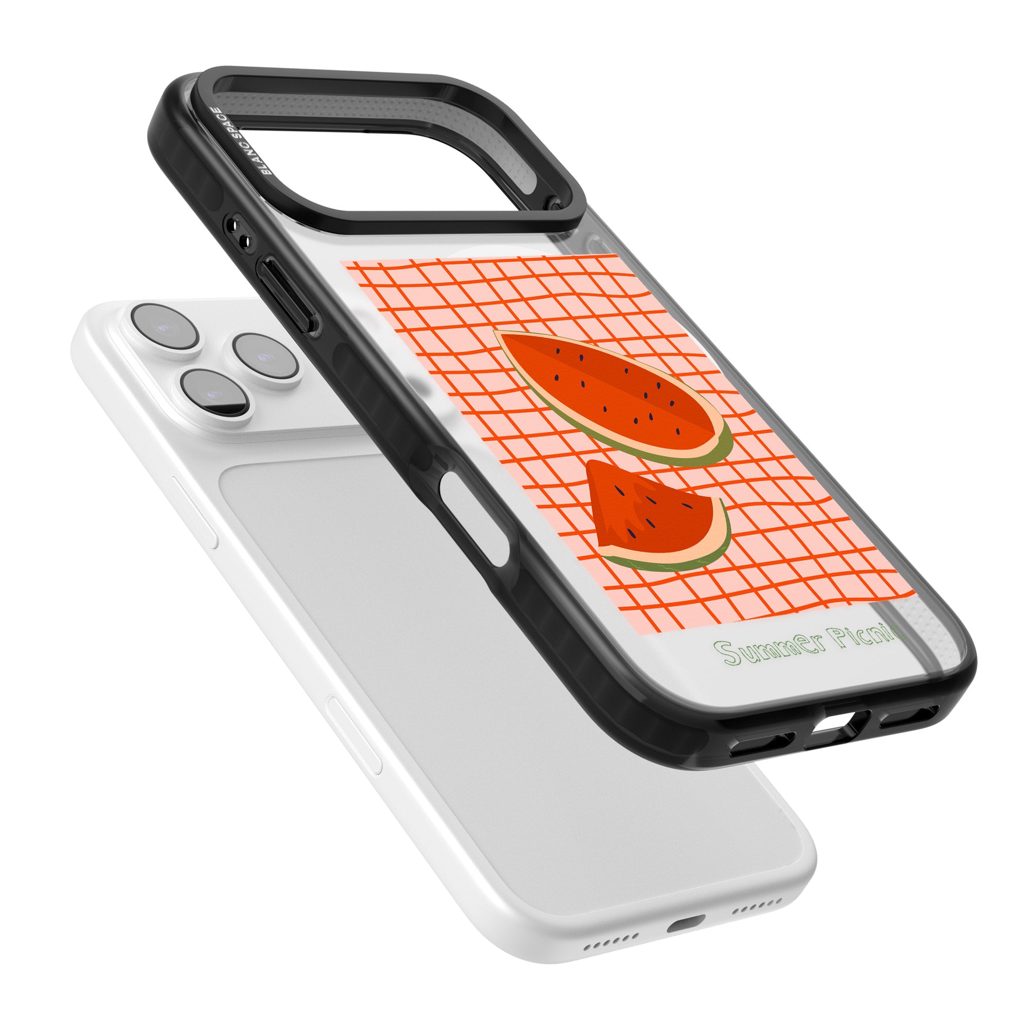 Summer Picnic iPhone 17 Pro Impact Pro Black Phone Case Colours