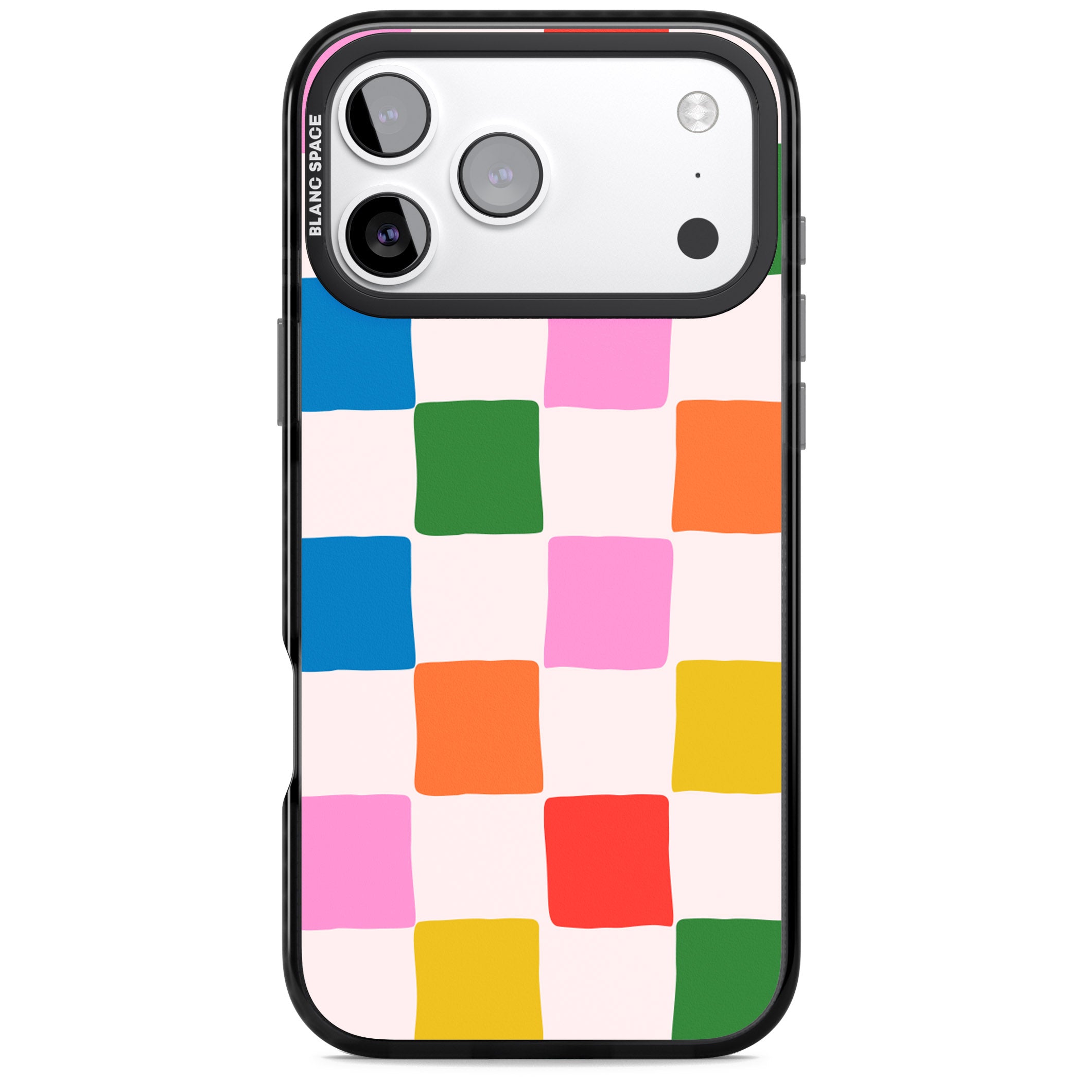 Colour Checked iPhone 17 Pro Impact Pro Black Phone Case