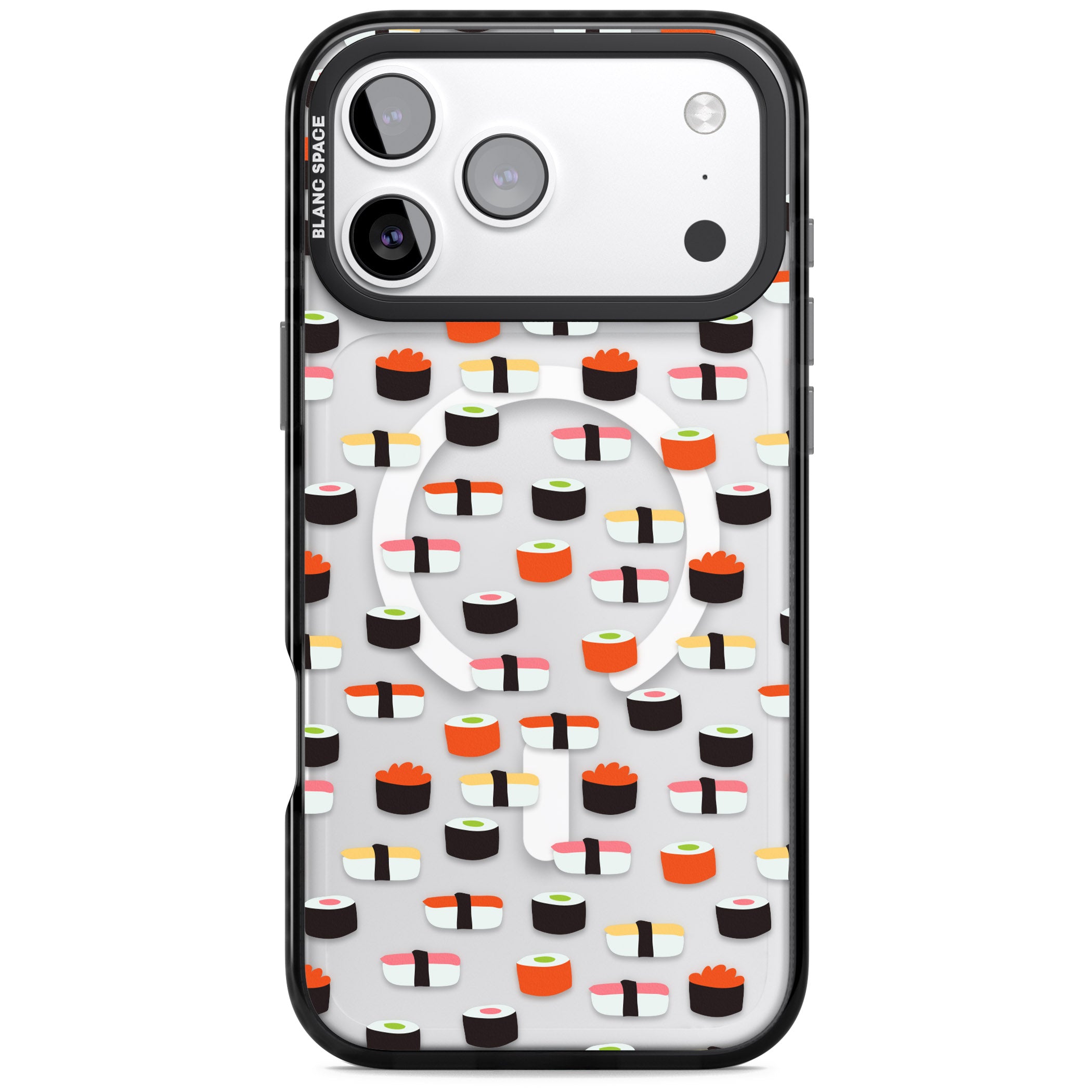 Sushi Pop iPhone 17 Pro Impact Pro Black Phone Case