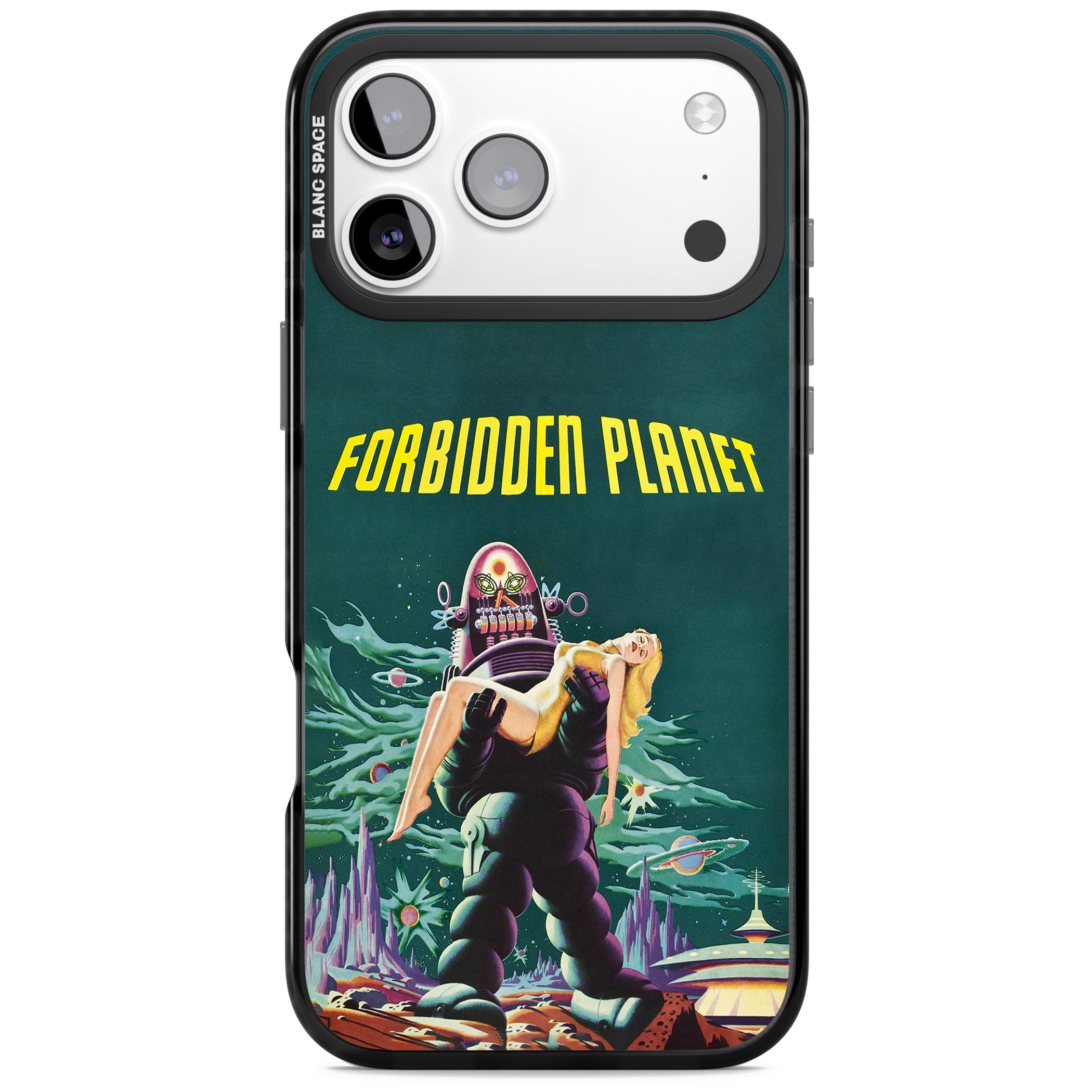 Forbidden Planet Poster iPhone 17 Pro Impact Pro Black Phone Case