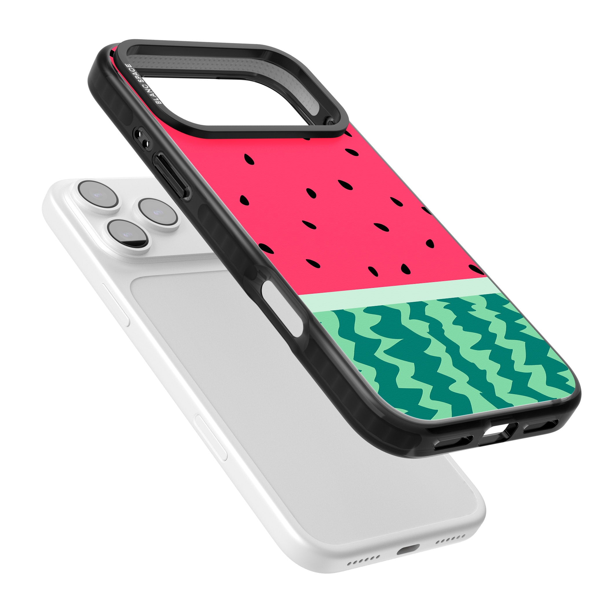 Full Watermelon iPhone 17 Pro Impact Pro Black Phone Case Colours