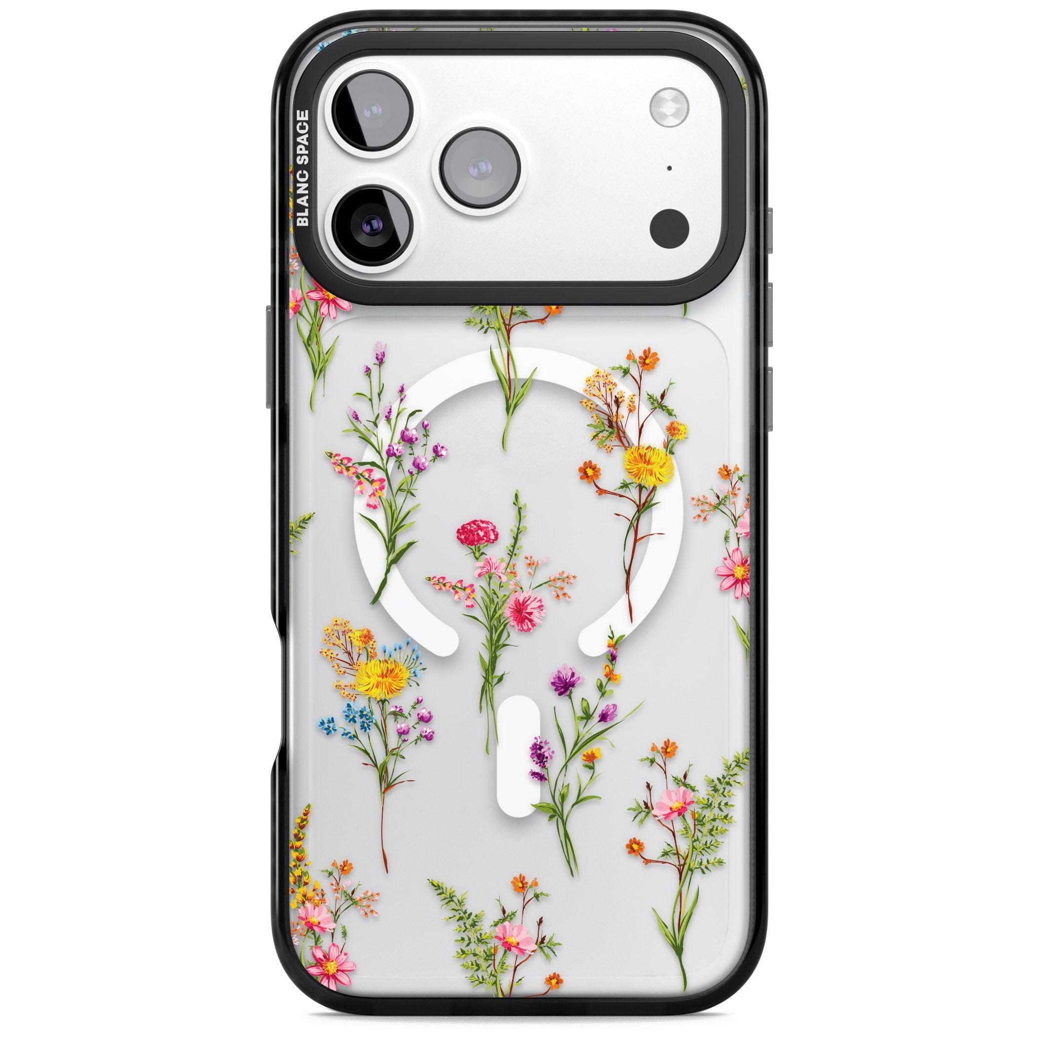 Picked Wildflowers iPhone 17 Pro Impact Pro Black Phone Case