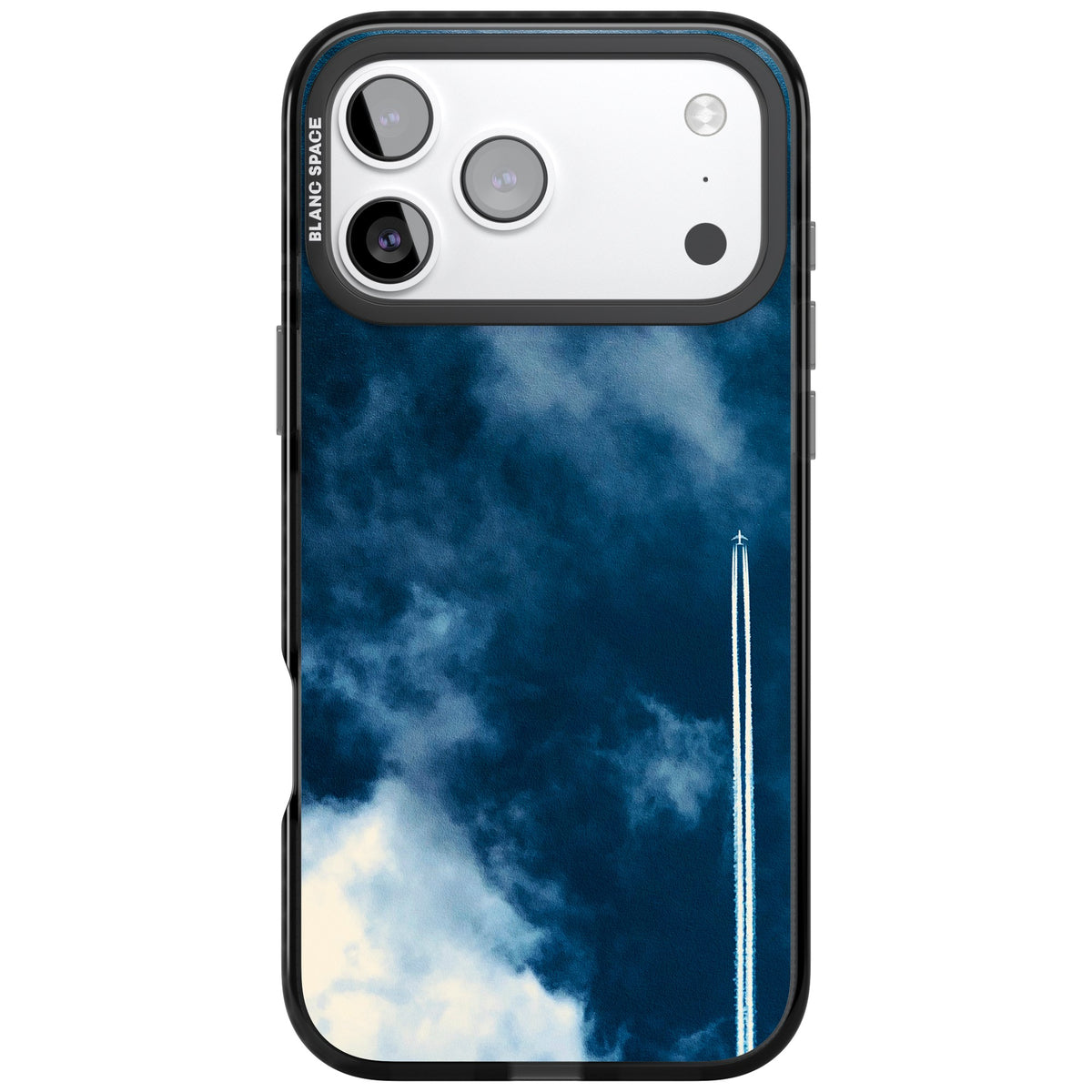 Sky Trail iPhone 17 Pro Max Impact Black Phone Case front