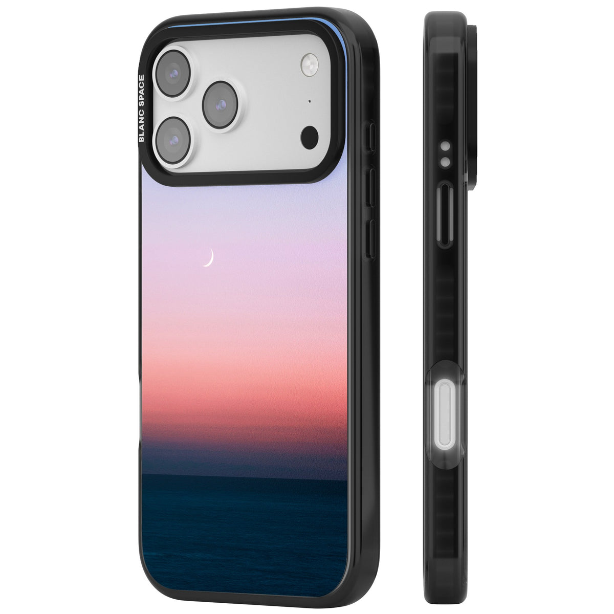 Twilight Horizon iPhone 17 Pro Max Impact Black Phone Case side