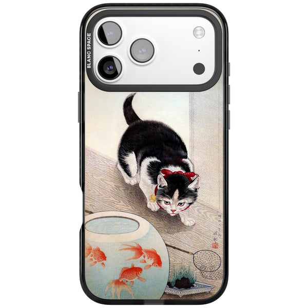 Cat & Goldfish Bowl