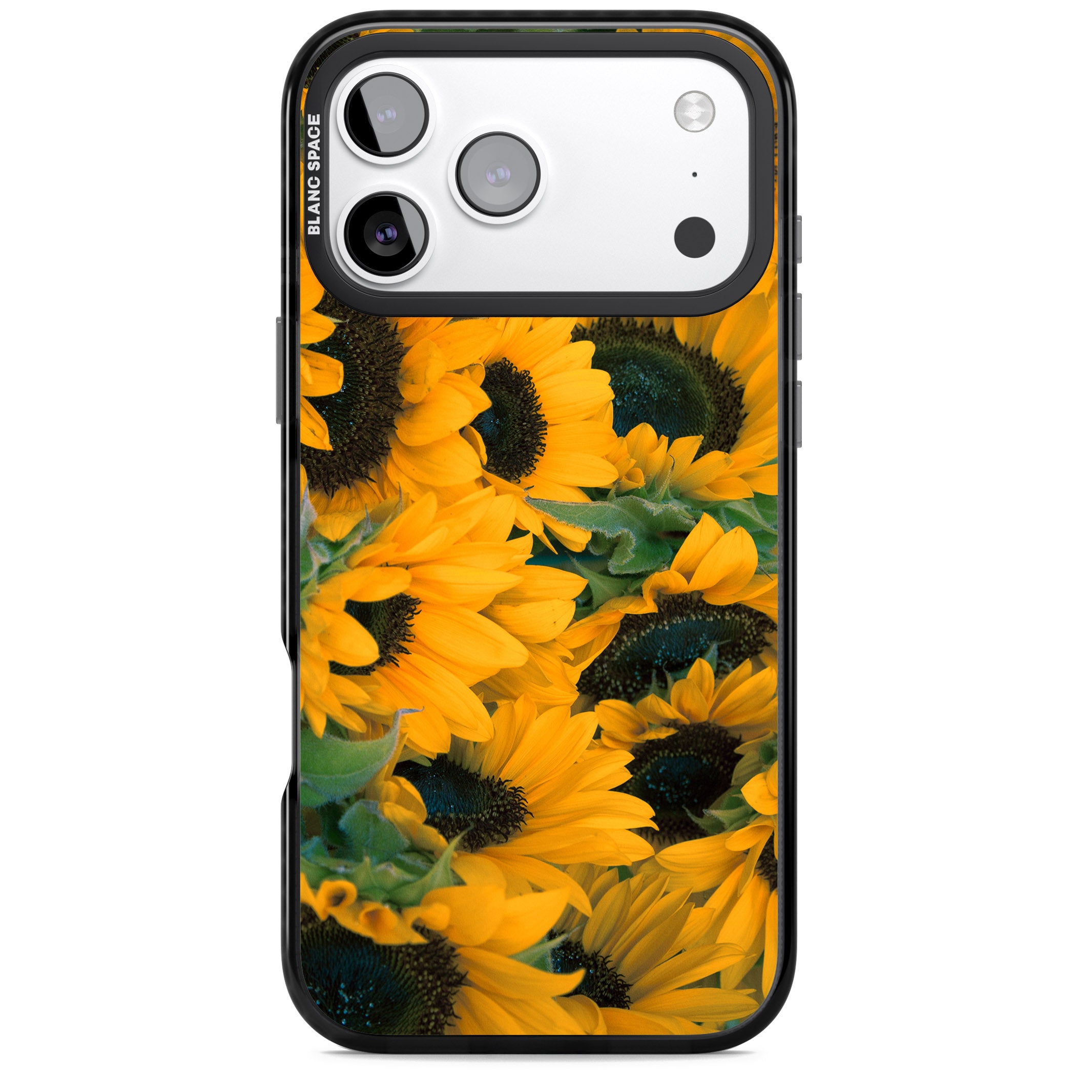 Sunflowers iPhone 17 Pro Impact Black Phone Case