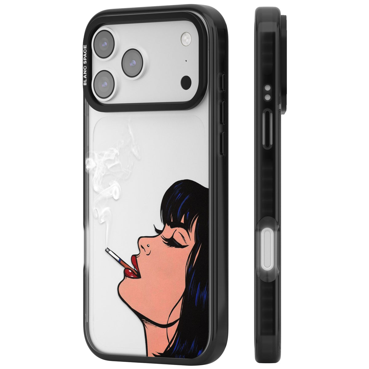 Stress Relief iPhone 17 Pro Max Impact Black Phone Case side