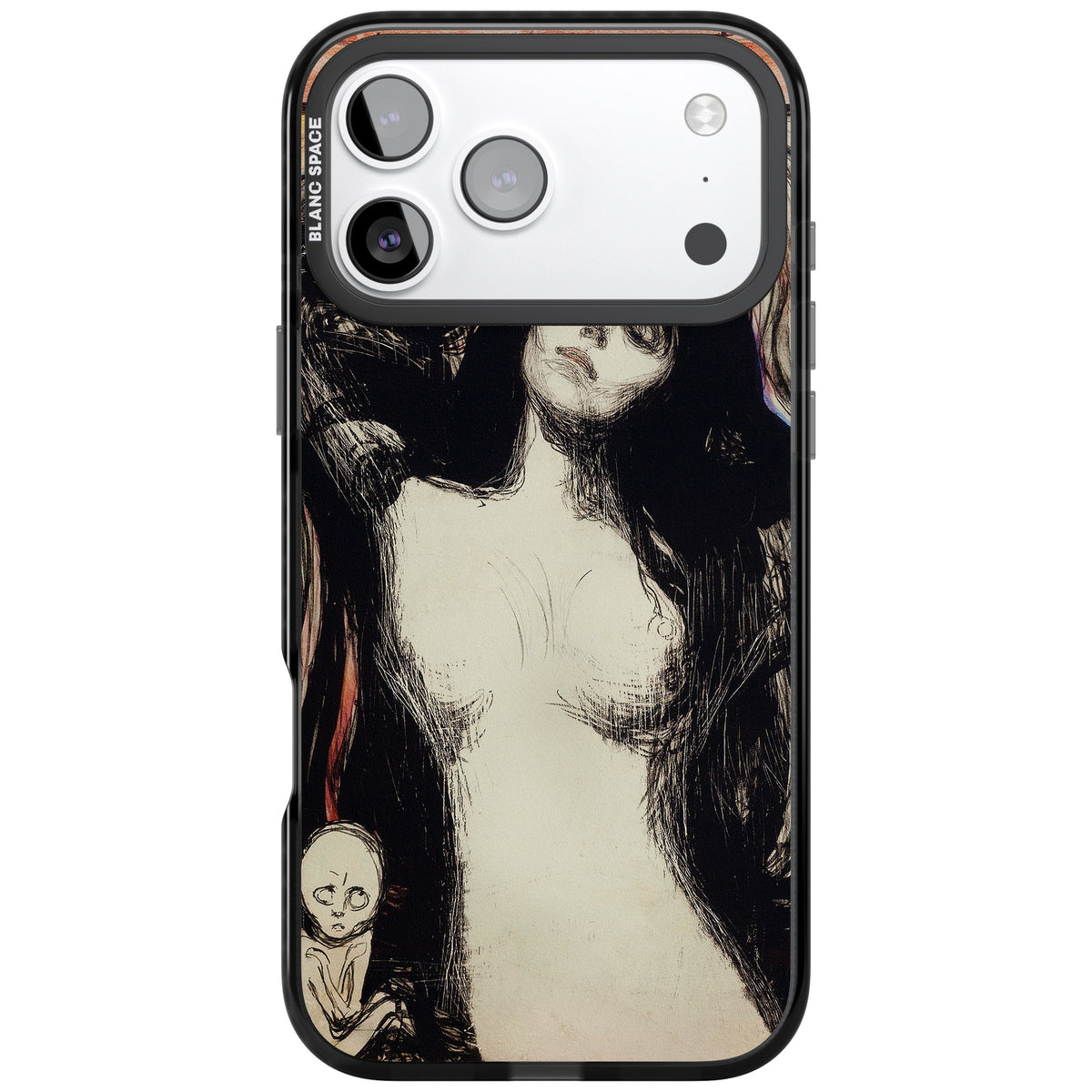 Madonna iPhone 17 Pro Max Impact Black Phone Case front