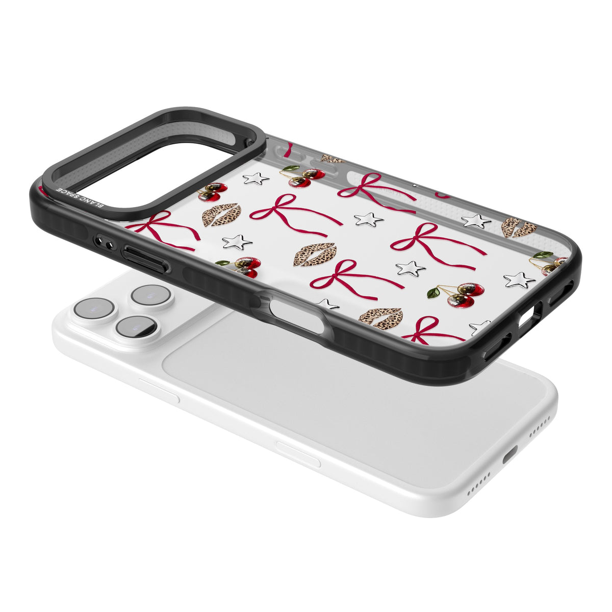 Starlet iPhone 17 Pro Max Impact Black Phone Case angled