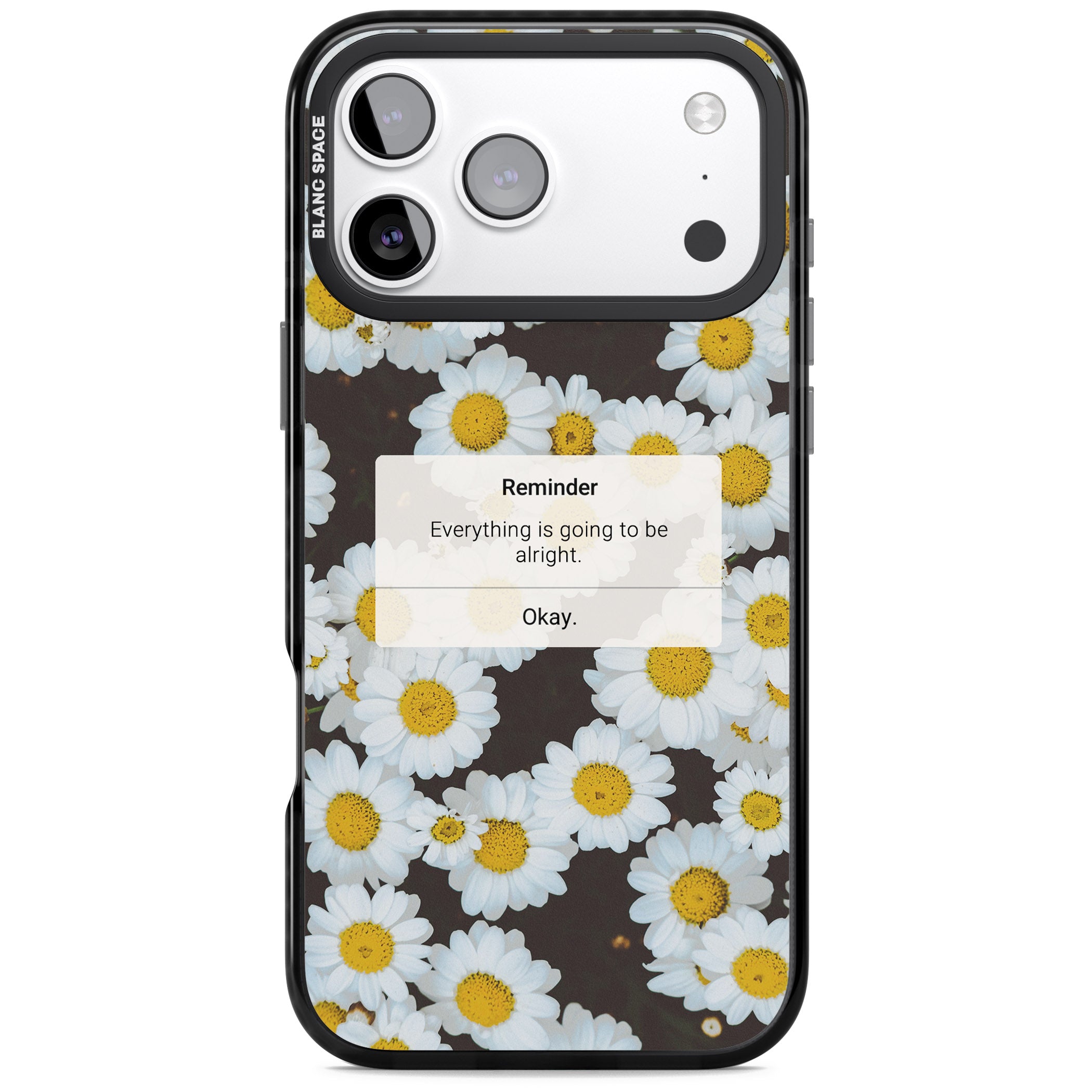 Daisy Reminder iPhone 17 Pro Impact Black Phone Case