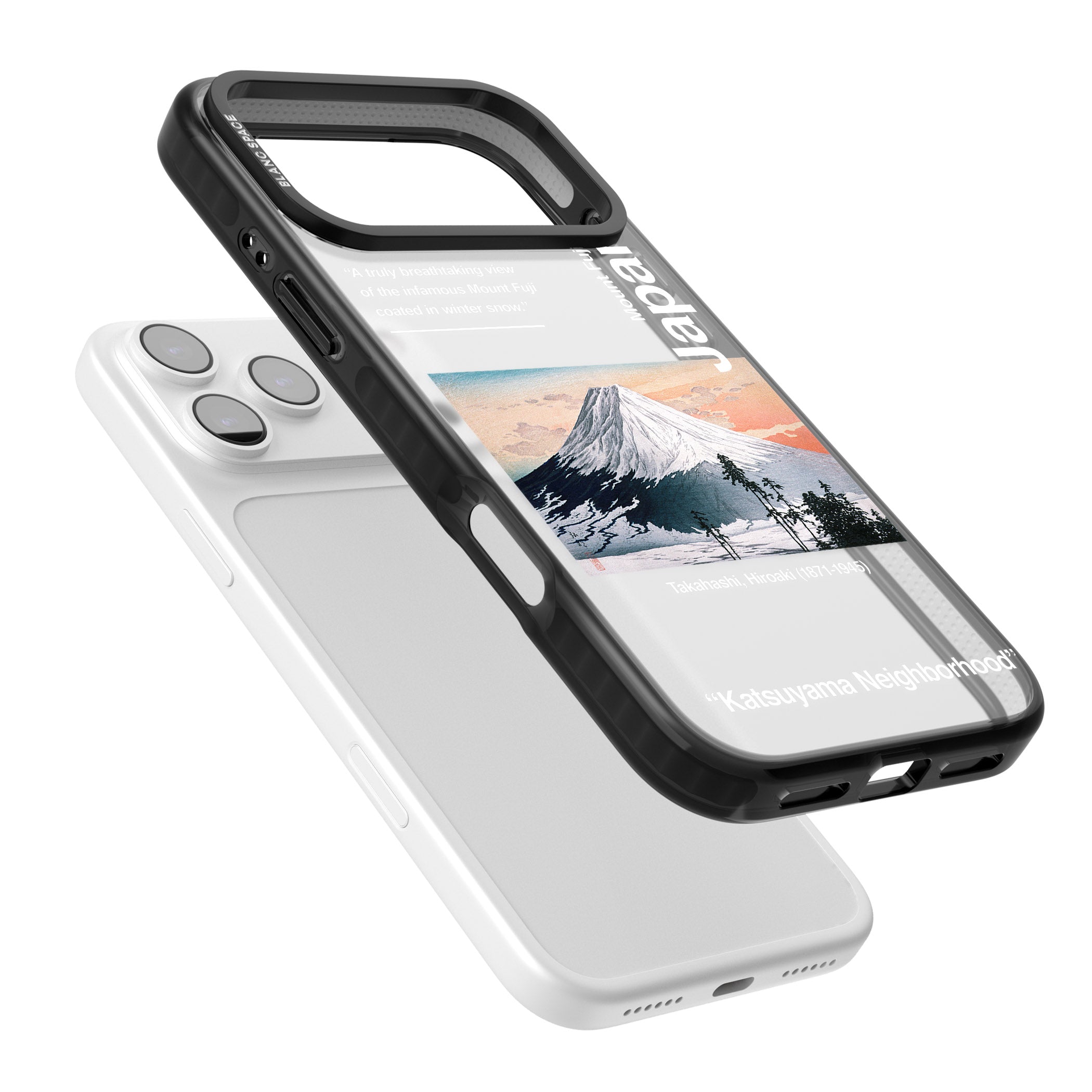 Katsuyama Neighborhood iPhone 17 Pro Impact Black Phone Case Colours