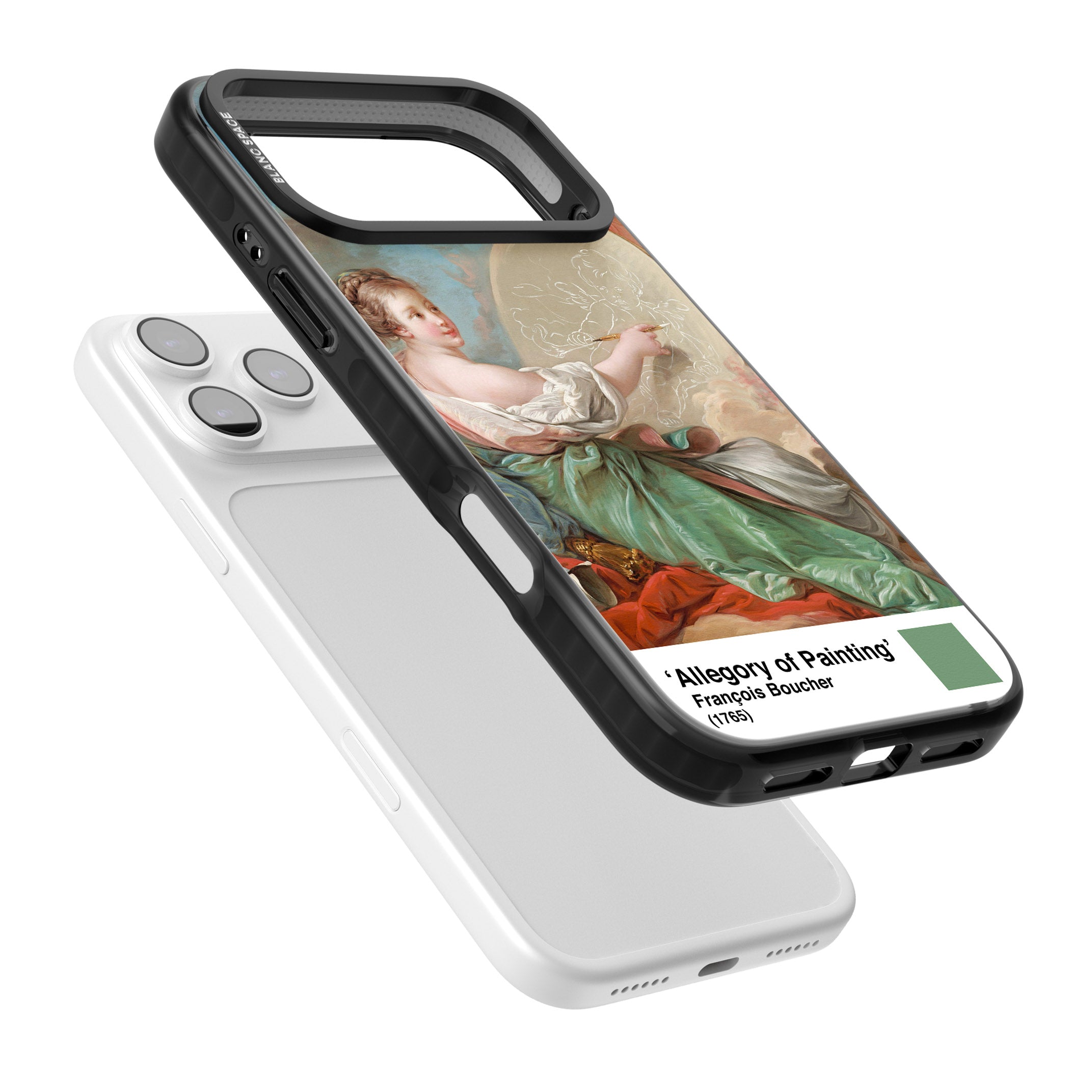 Allegory Of Painting iPhone 17 Pro Impact Black Phone Case Colours