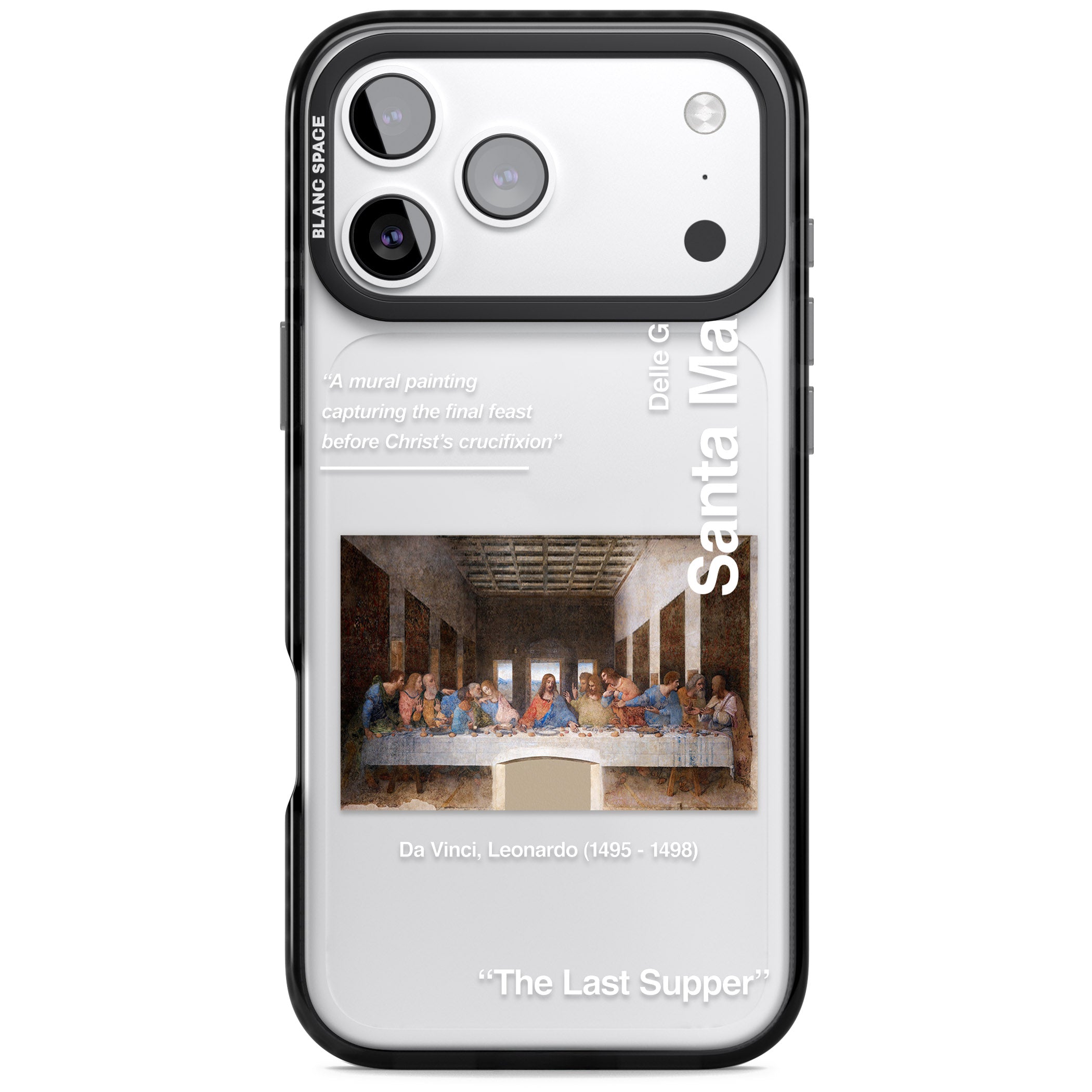 The Last Supper iPhone 17 Pro Impact Black Phone Case