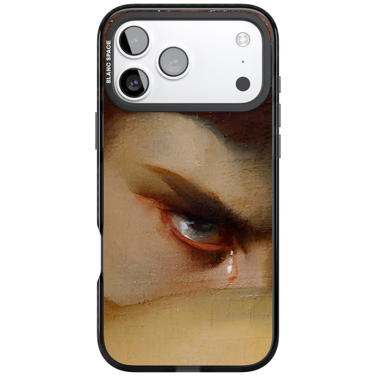 Fallen Angel iPhone 17 Pro Max Impact Black Phone Case front