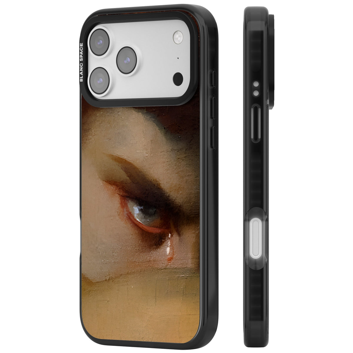 Fallen Angel iPhone 17 Pro Max Impact Black Phone Case side