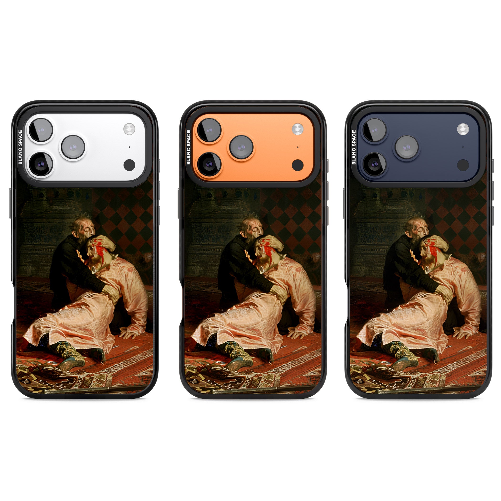 Ivan The Terrible & His Son iPhone 17 Pro Impact Black Phone Case APT Impact Protection