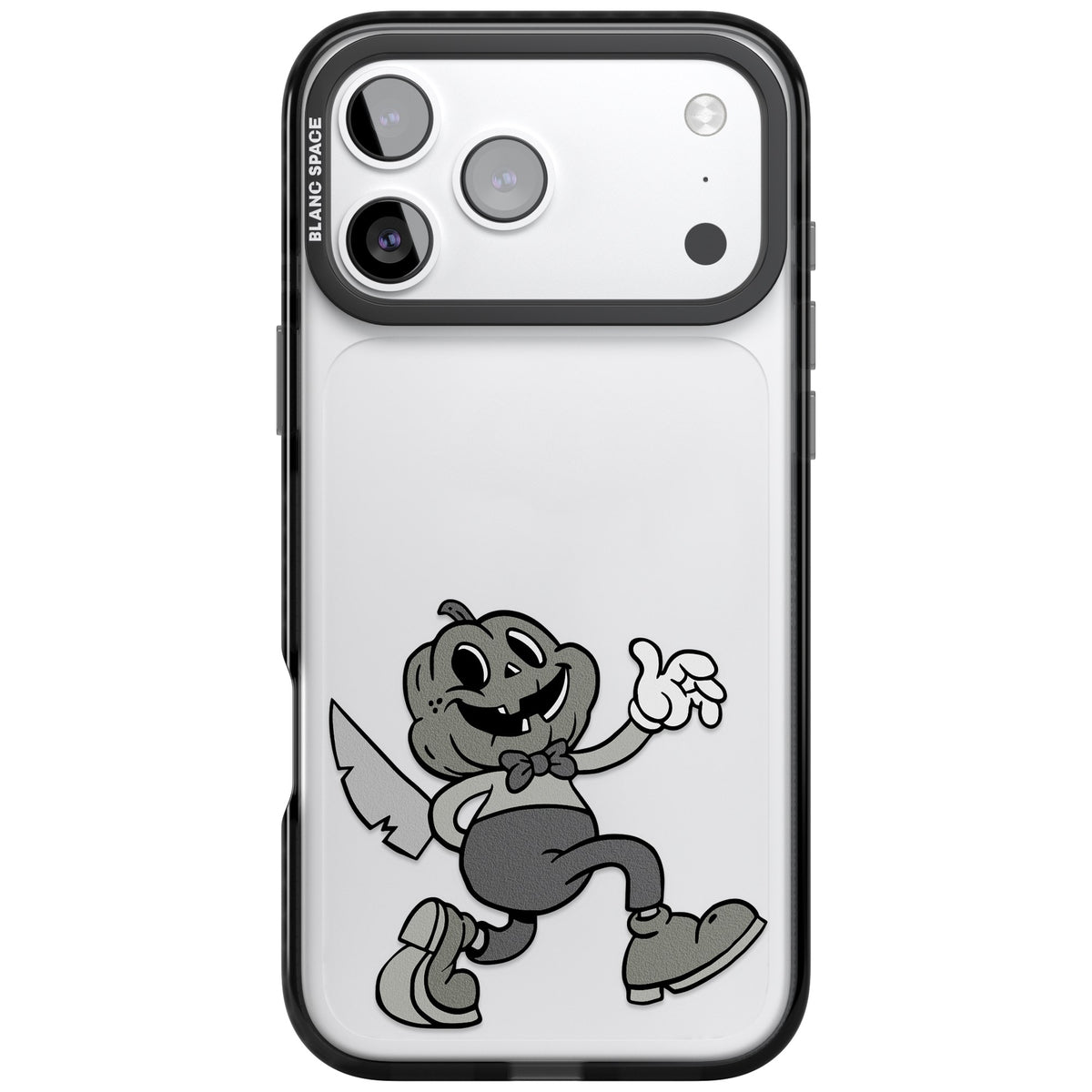 Jack O' Slasher iPhone 17 Pro Max Impact Black Phone Case front