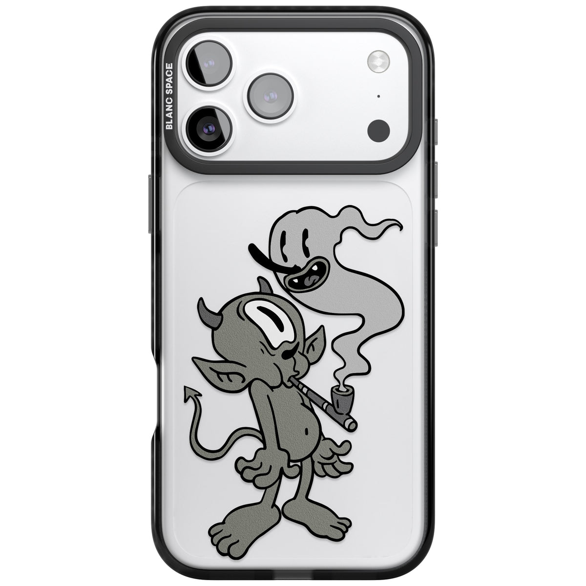 Pipe Goblin iPhone 17 Pro Max Impact Black Phone Case front