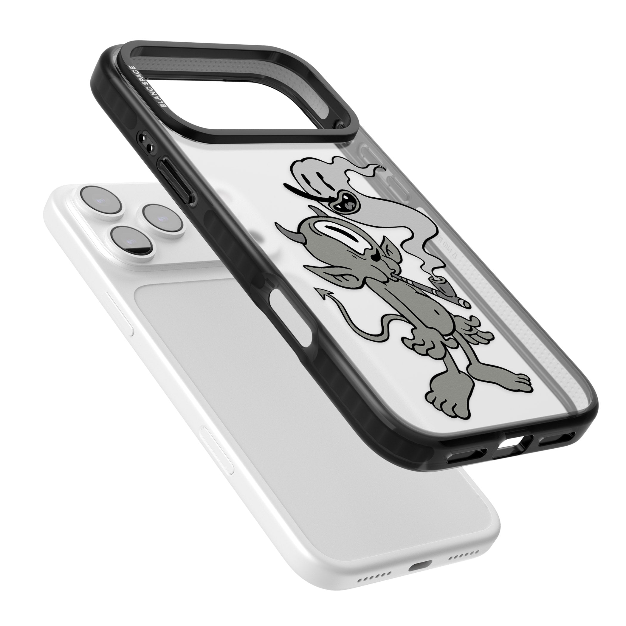 Pipe Goblin iPhone 17 Pro Impact Black Phone Case Colours