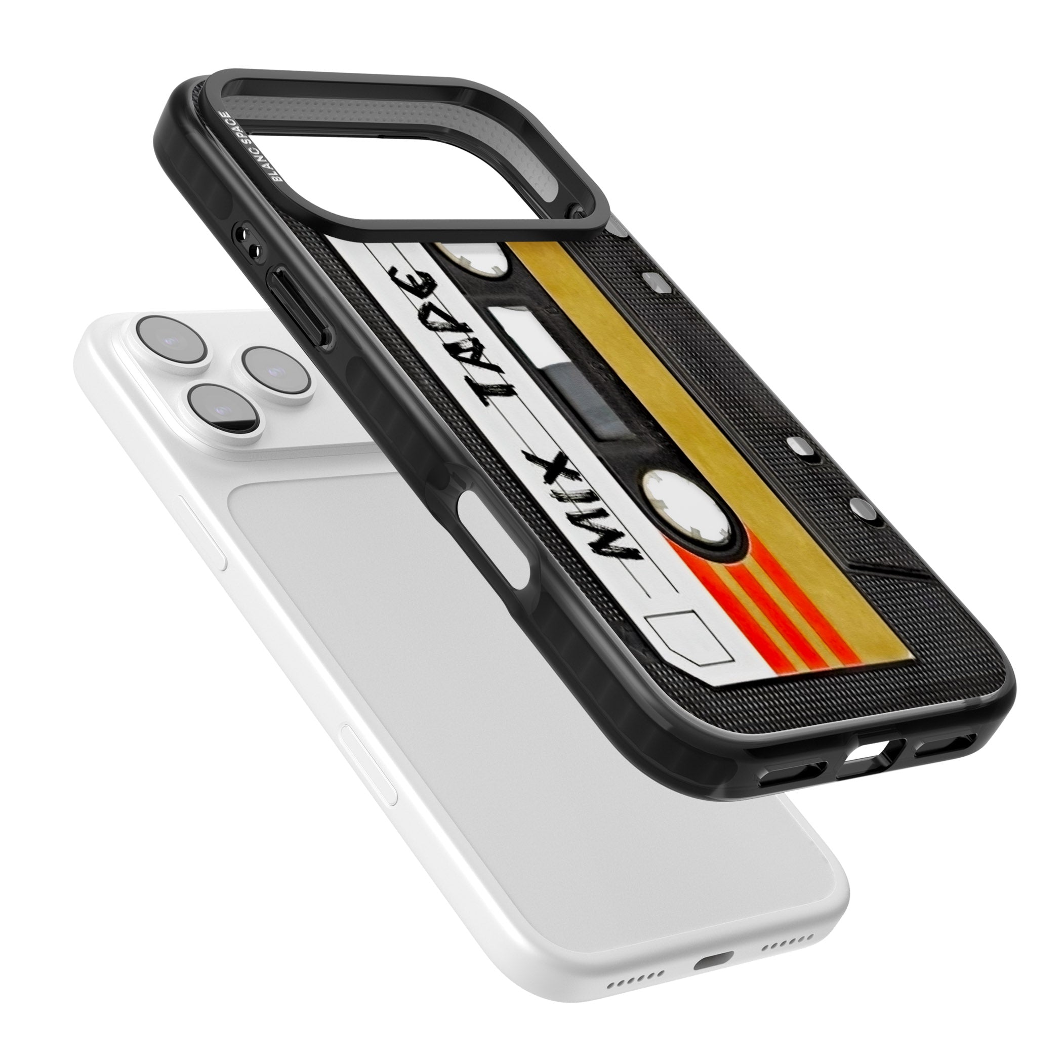 Retro Mix Tape iPhone 17 Pro Impact Black Phone Case Colours
