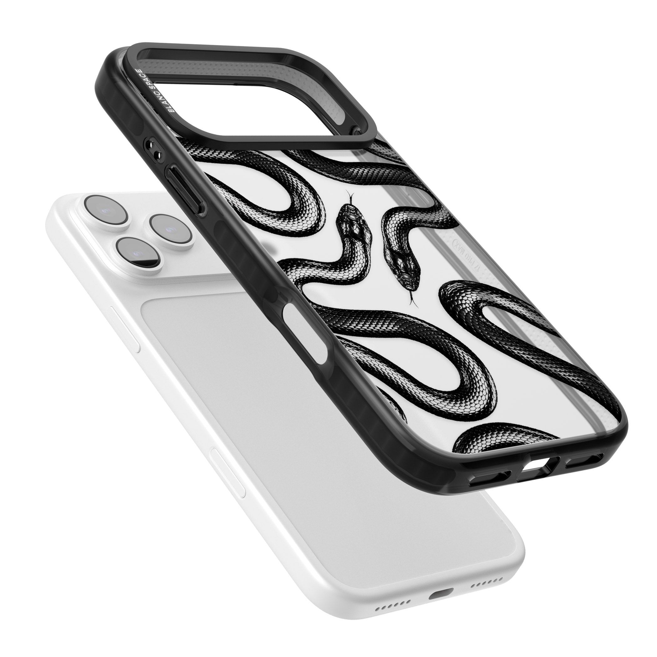 Black Kingsnake iPhone 17 Pro Impact Black Phone Case Colours
