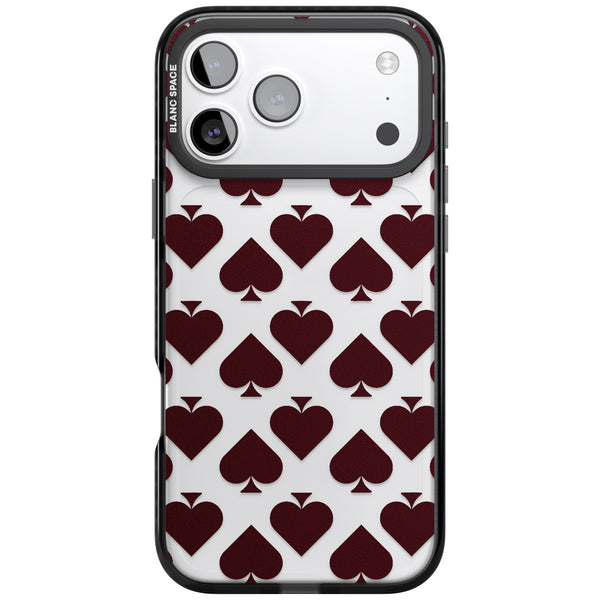 Burgundy Spades