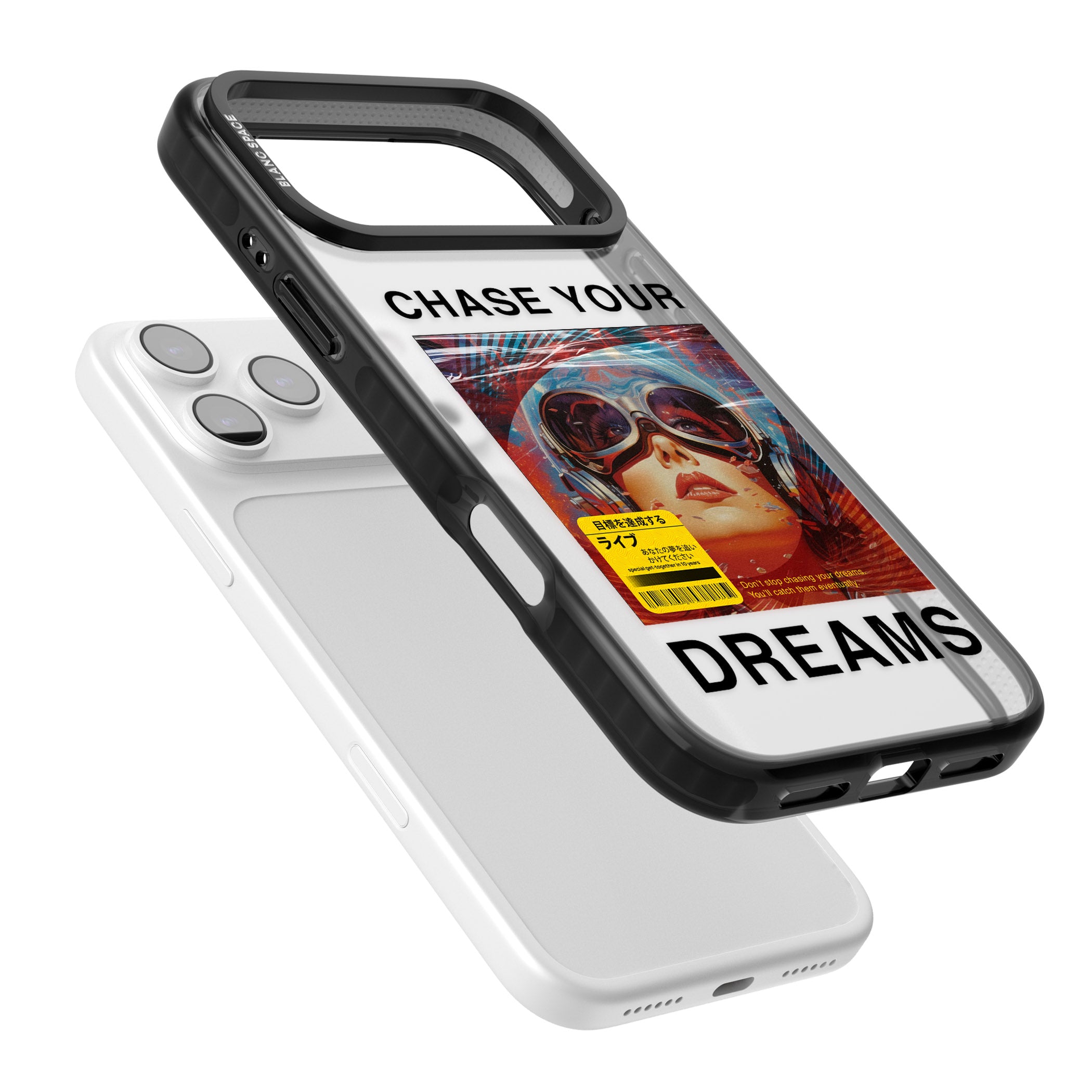 Chase Your Dreams iPhone 17 Pro Impact Black Phone Case Colours