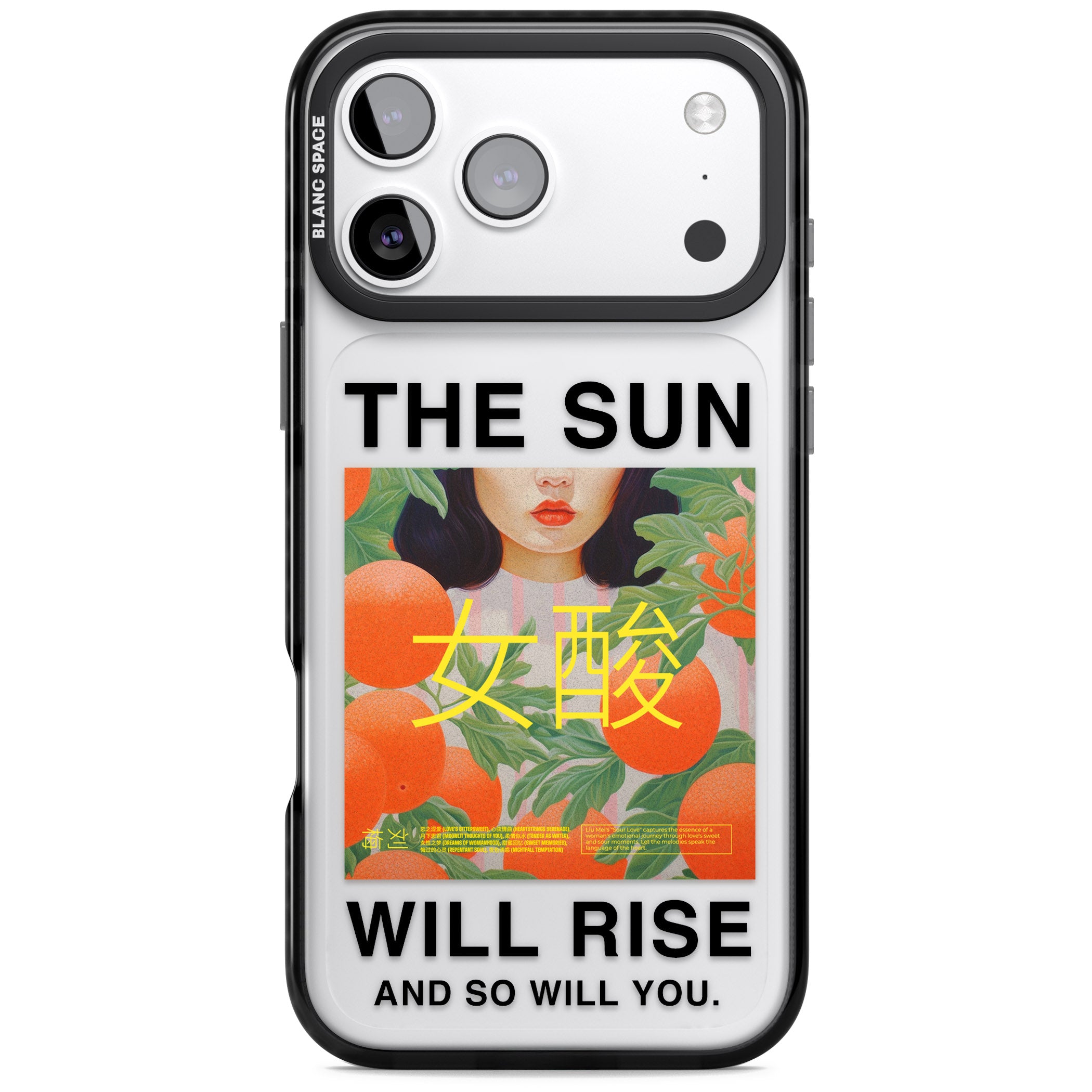 The Sun Will Rise iPhone 17 Pro Impact Black Phone Case