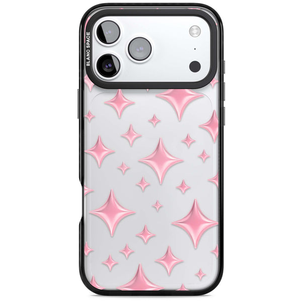 Pink Puff Sparkle Pattern