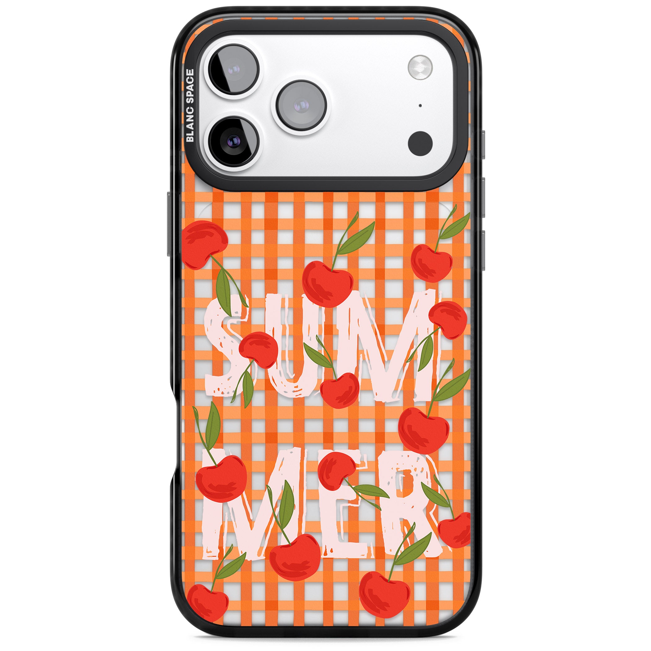 Summer Tomatoes iPhone 17 Pro Impact Black Phone Case