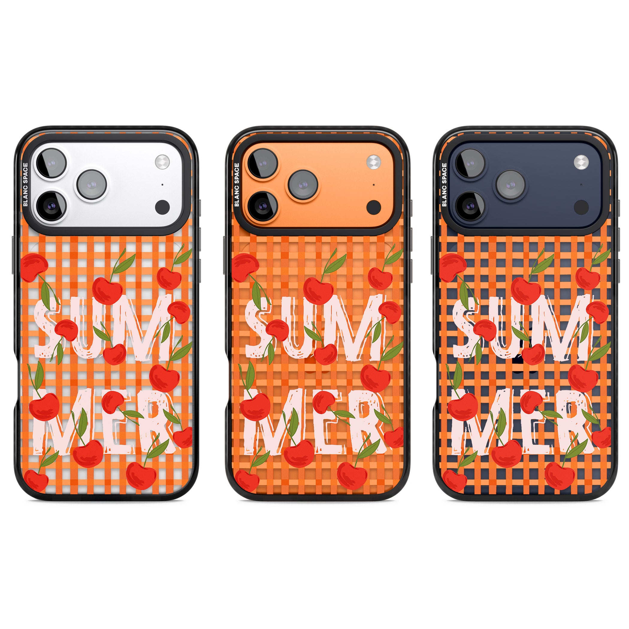 Summer Tomatoes iPhone 17 Pro Impact Black Phone Case APT Impact Protection