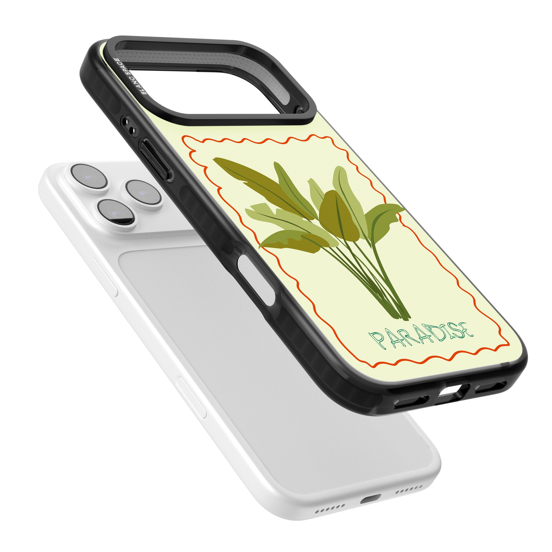 Paradies Plant iPhone 17 Pro Impact Black Phone Case Colours