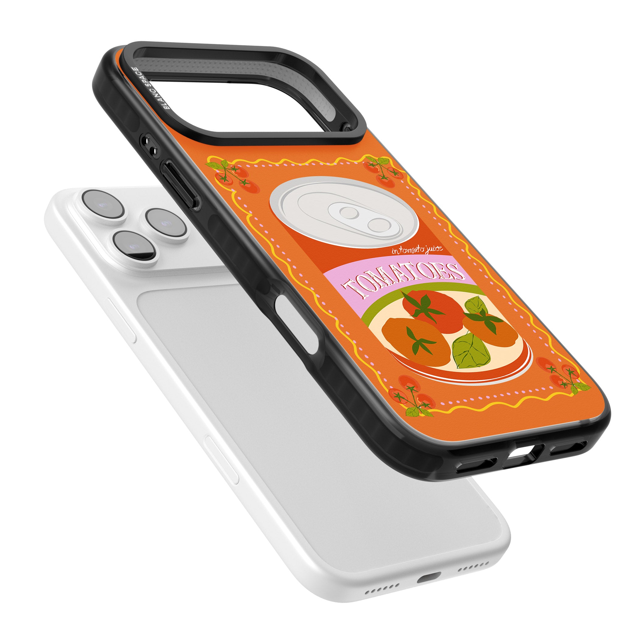 Tomato Soup Can iPhone 17 Pro Impact Black Phone Case Colours