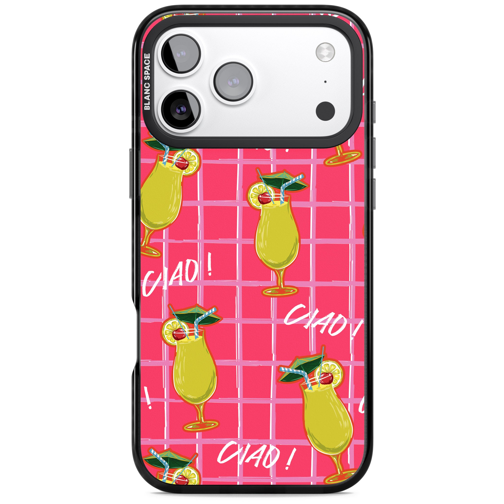 Ciao Lemons iPhone 17 Pro Impact Black Phone Case