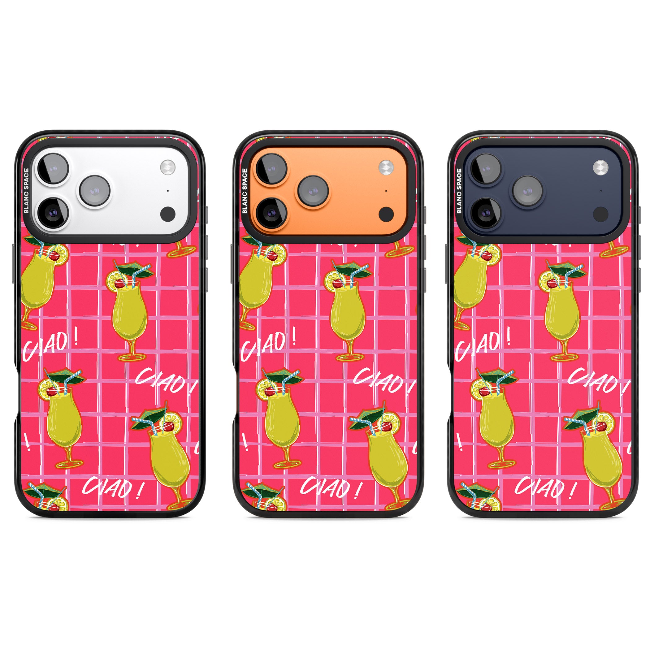 Ciao Lemons iPhone 17 Pro Impact Black Phone Case APT Impact Protection