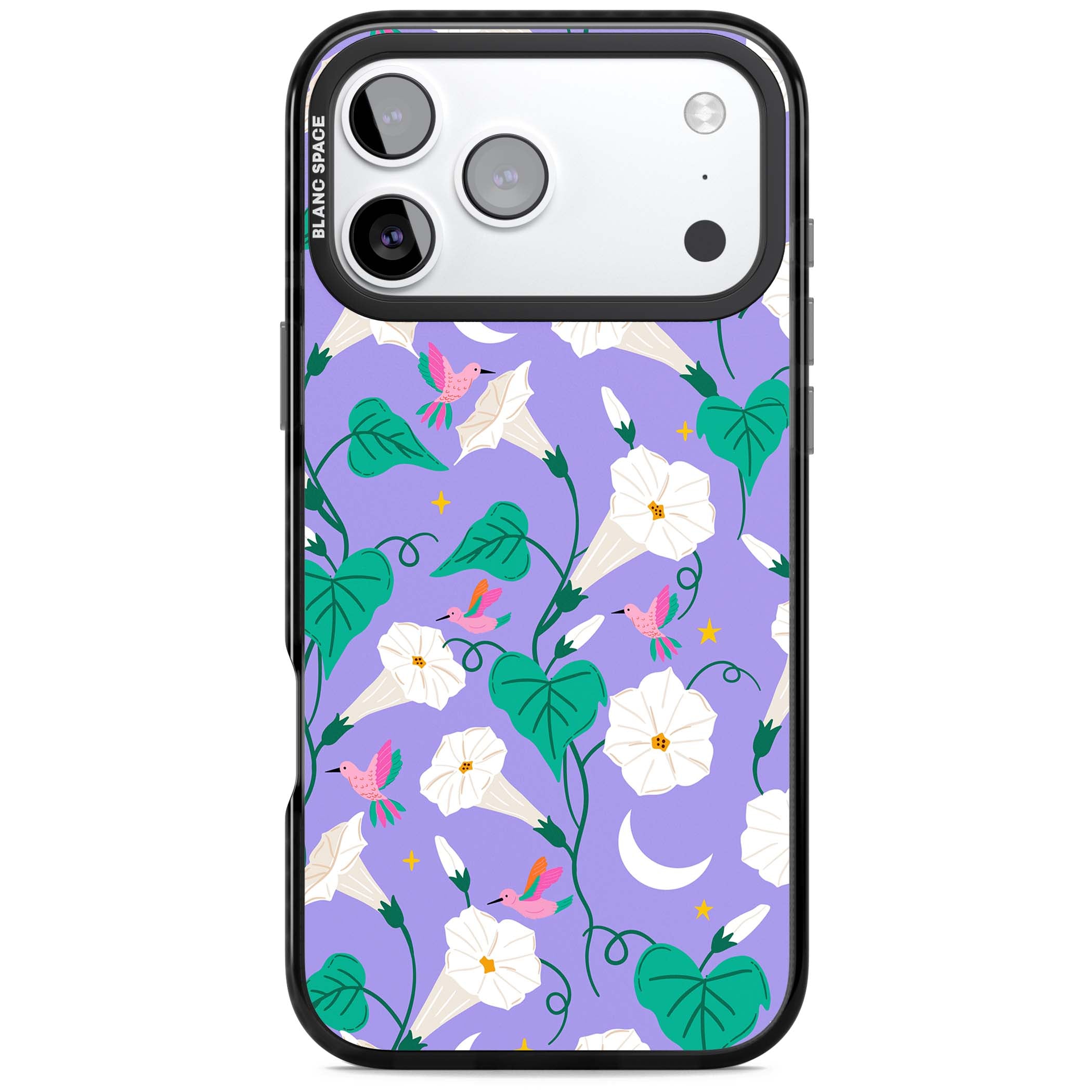 White Tulips on Purple