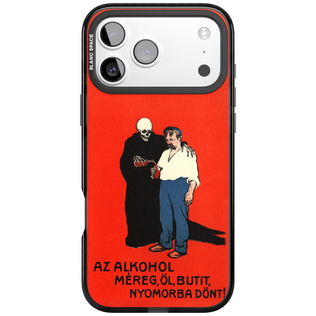 Az Alkohol Poster iPhone 17 Pro Max Impact Black Phone Case front