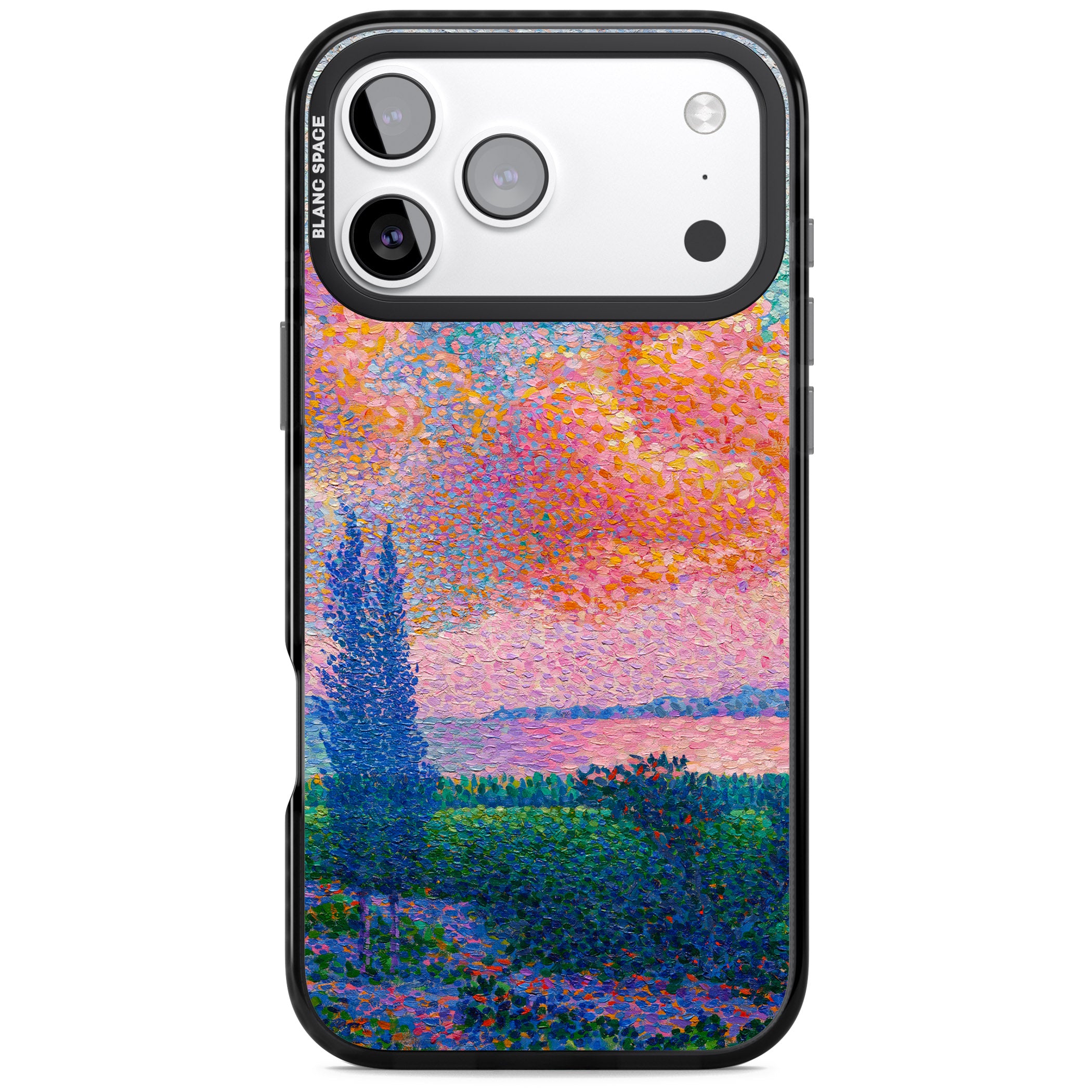 The Pink Cloud iPhone 17 Pro Impact Black Phone Case