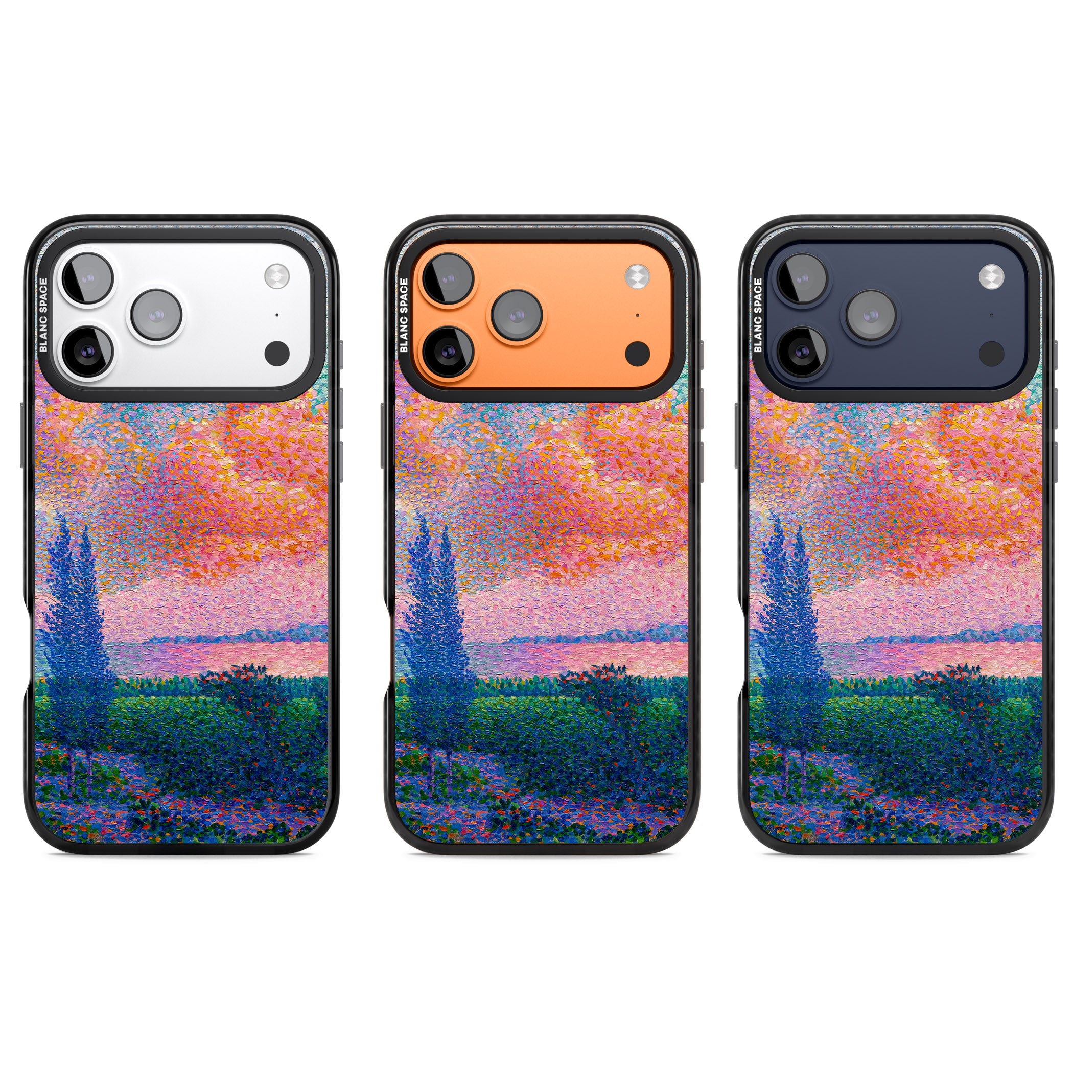 The Pink Cloud iPhone 17 Pro Impact Black Phone Case APT Impact Protection